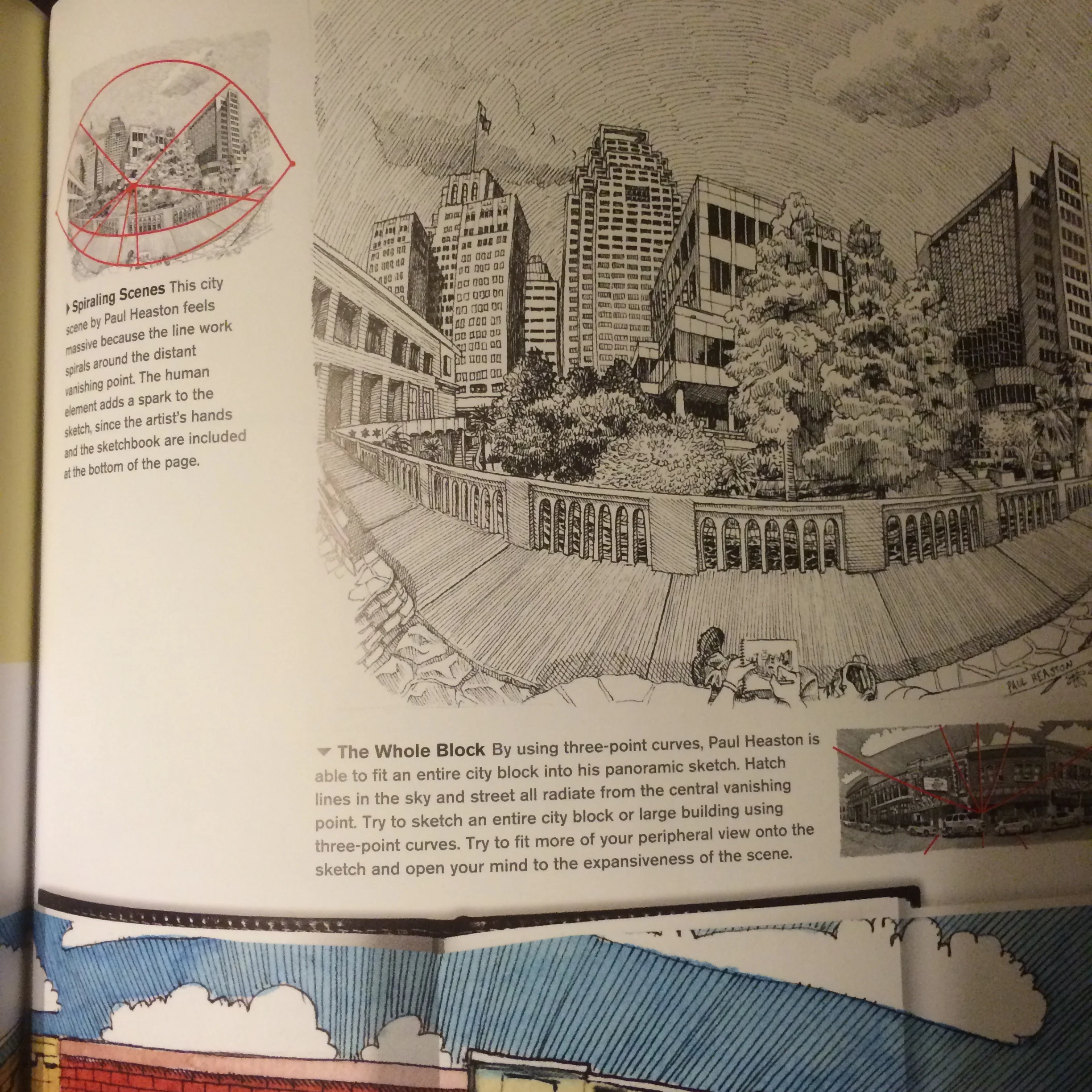 I want to try the three-point curved perspective as soon as possible!