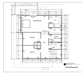 3-Bedrooms + 2-Bath Floor Plan Designs