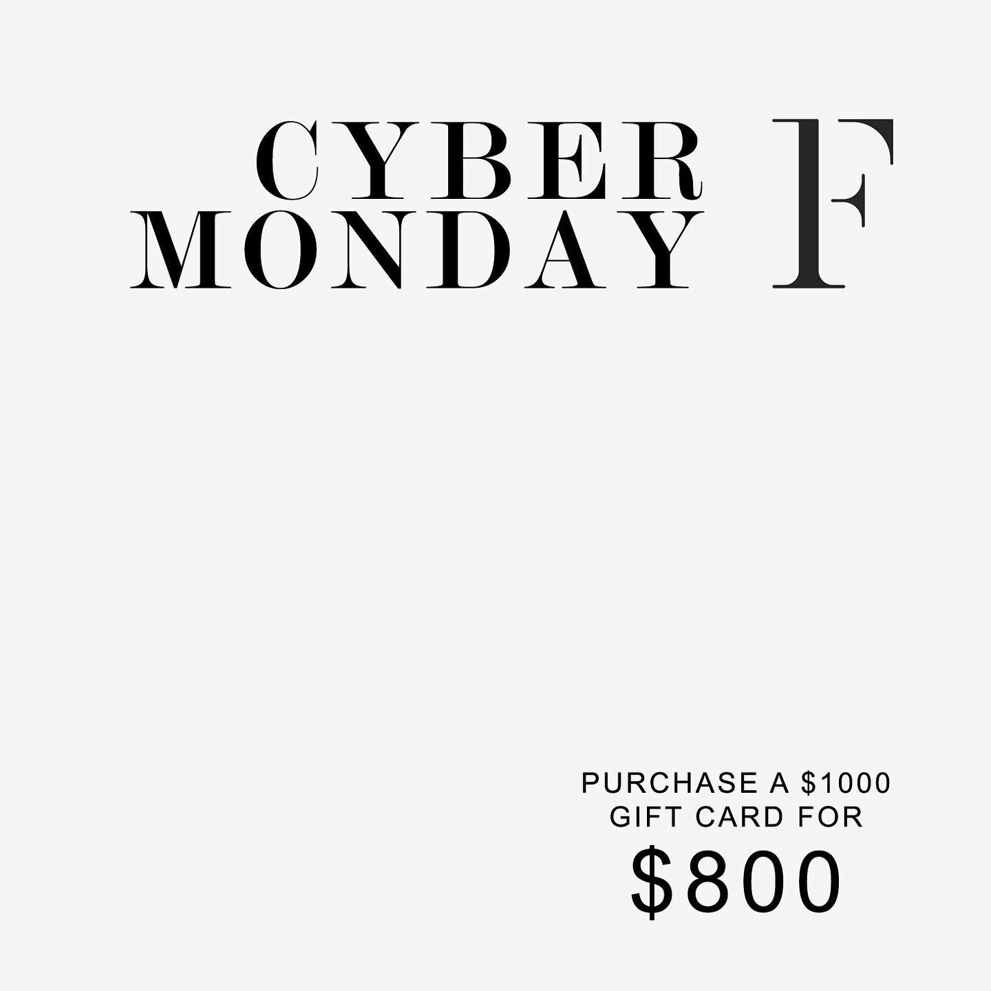 💲 Cyber Monday 💲