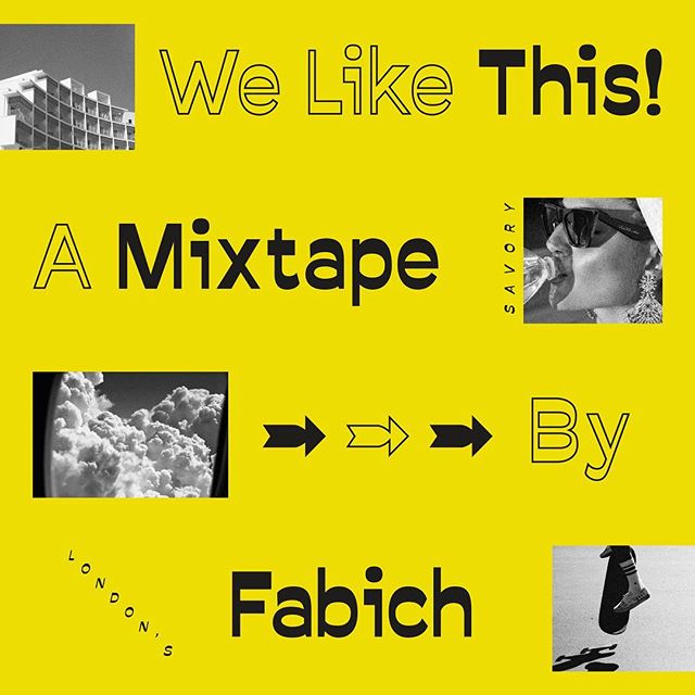 ‪New mixtape from old friend @FabichMusic 👉 get good for the weekend. Link in bio ✌️