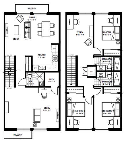 ABOVE SUITE $800 / person / month SOLD OUT Click Here For Virtual Tour