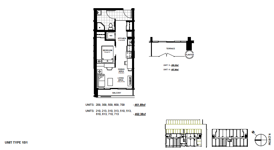 1 Bedroom Suite 1B1. $1,400 / month SOLD OUT Click For Virtual Tour