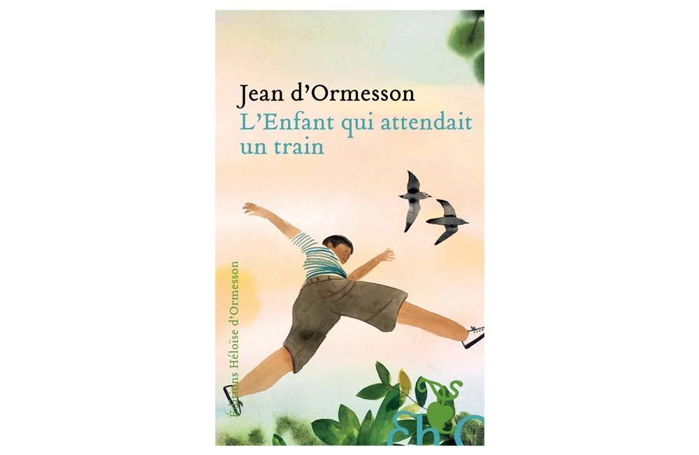  Cover design for L’Enfant qui attendait un train by renowned French author Jean d’Ormesson.  