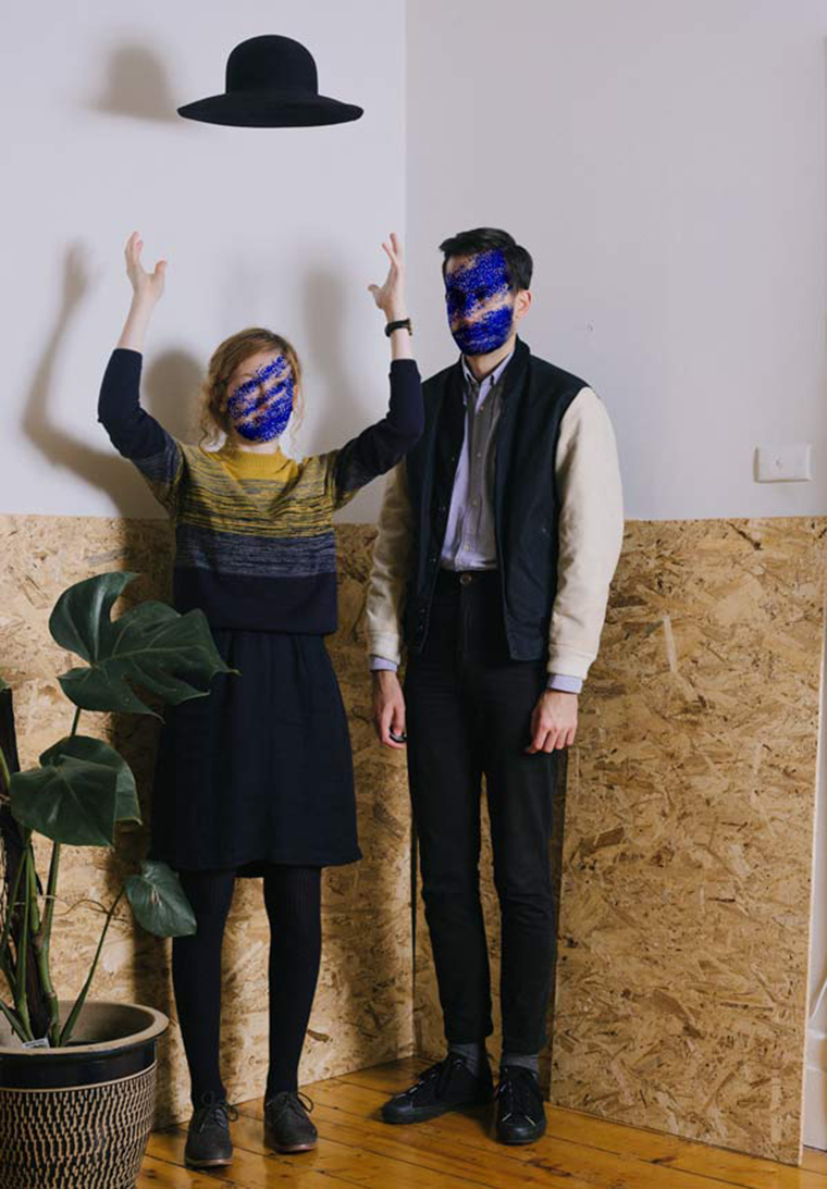 'When Magritte took our photo' Photo: Trying Not to Match