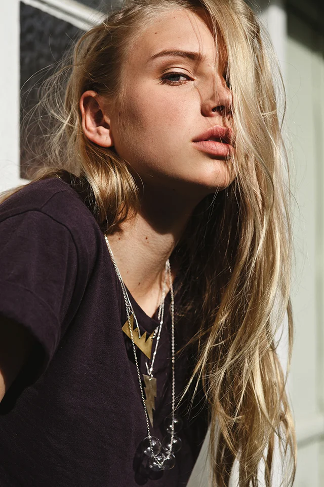 Top to bottom: Hills Have Eyes pendant, Large Ziggy pendant, Bubble necklace. Photo: Andrea Jankovic