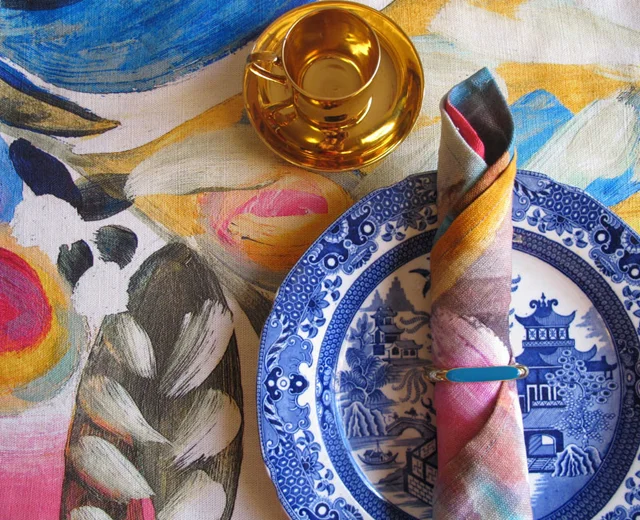 Alv Interiors table linen. Photo: Shilo Engelbrecht