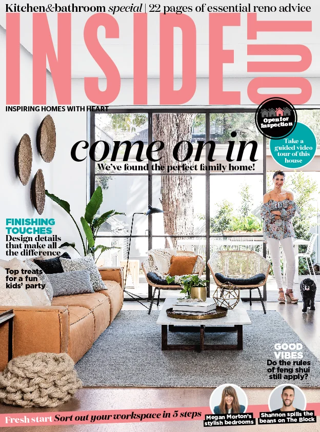 Georgia Cannon in Inside Out magazine, Interior Designer Brisbane