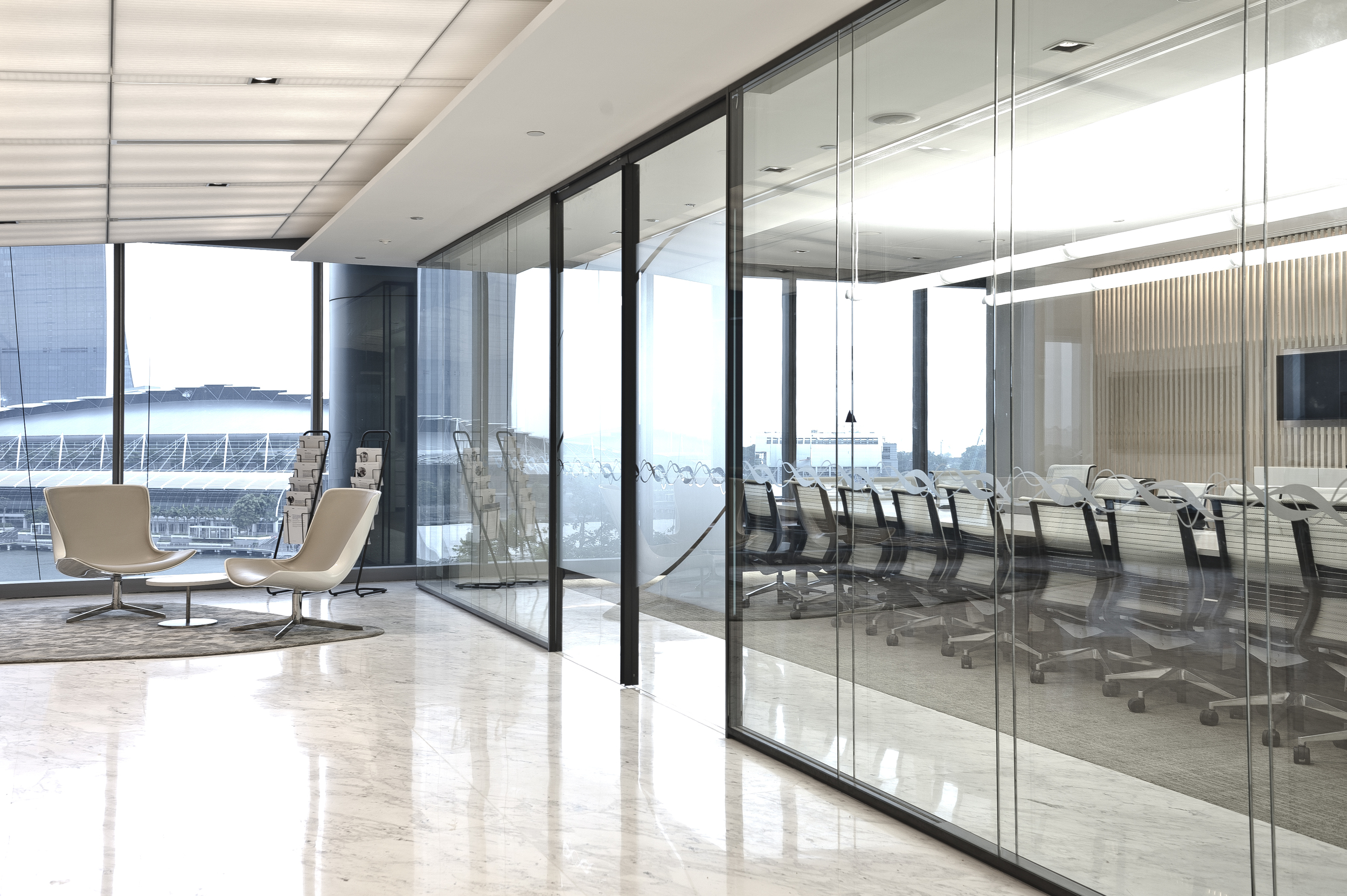 Clestra partitions at Citrix (Singapore)