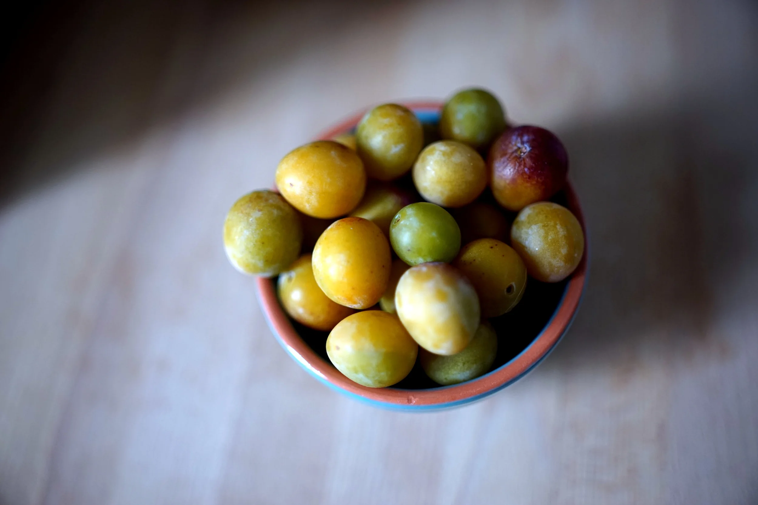 Boozy Mirabelles