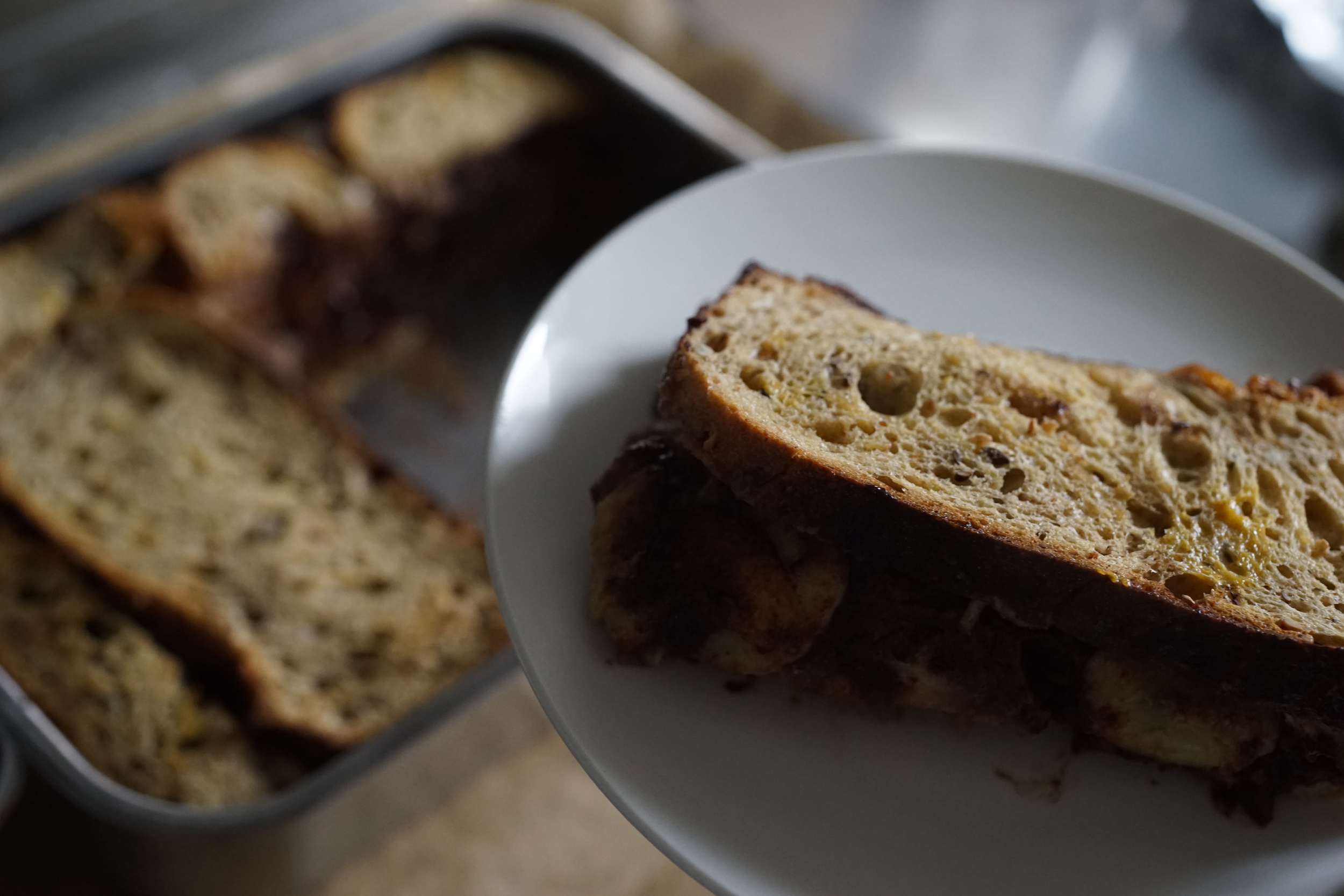 Chocolate Banana Breakfast Bake