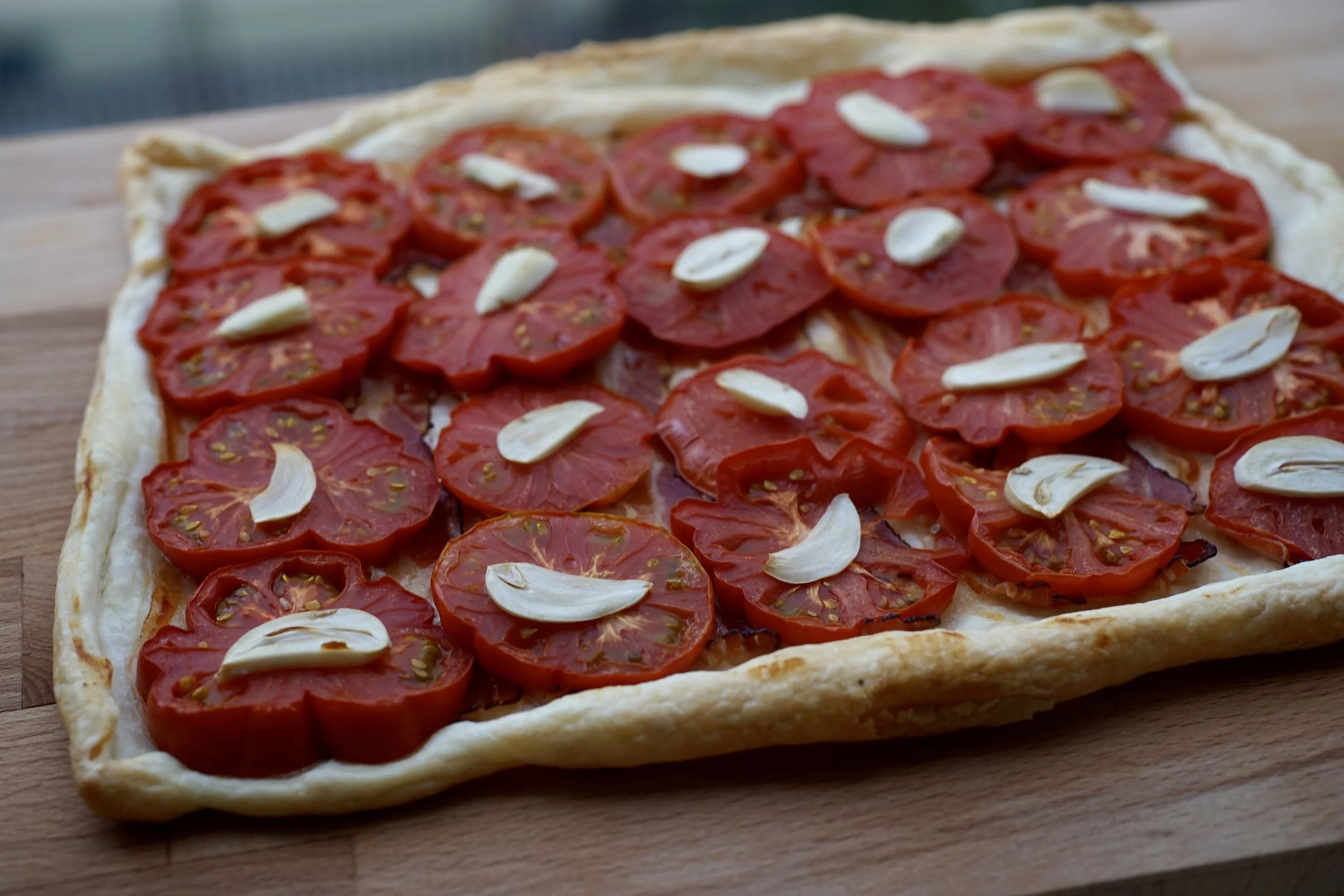 Rosa von Gunten's Tomato and Bacon Tart