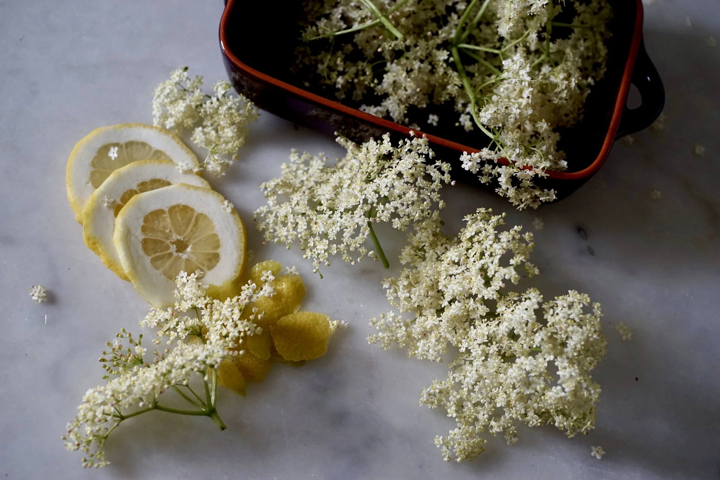 Holunderblütensirup