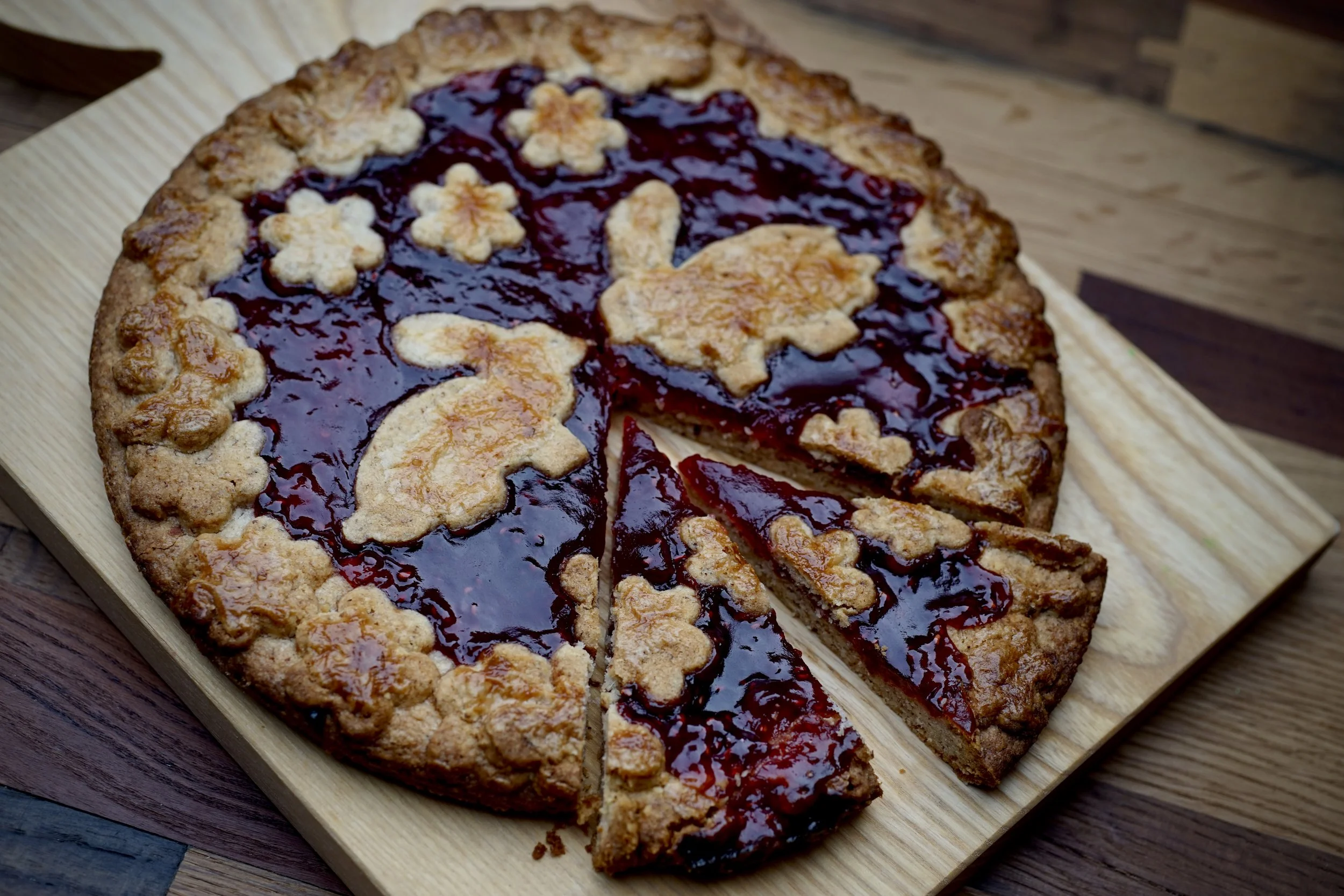 Easter Linzer Torte