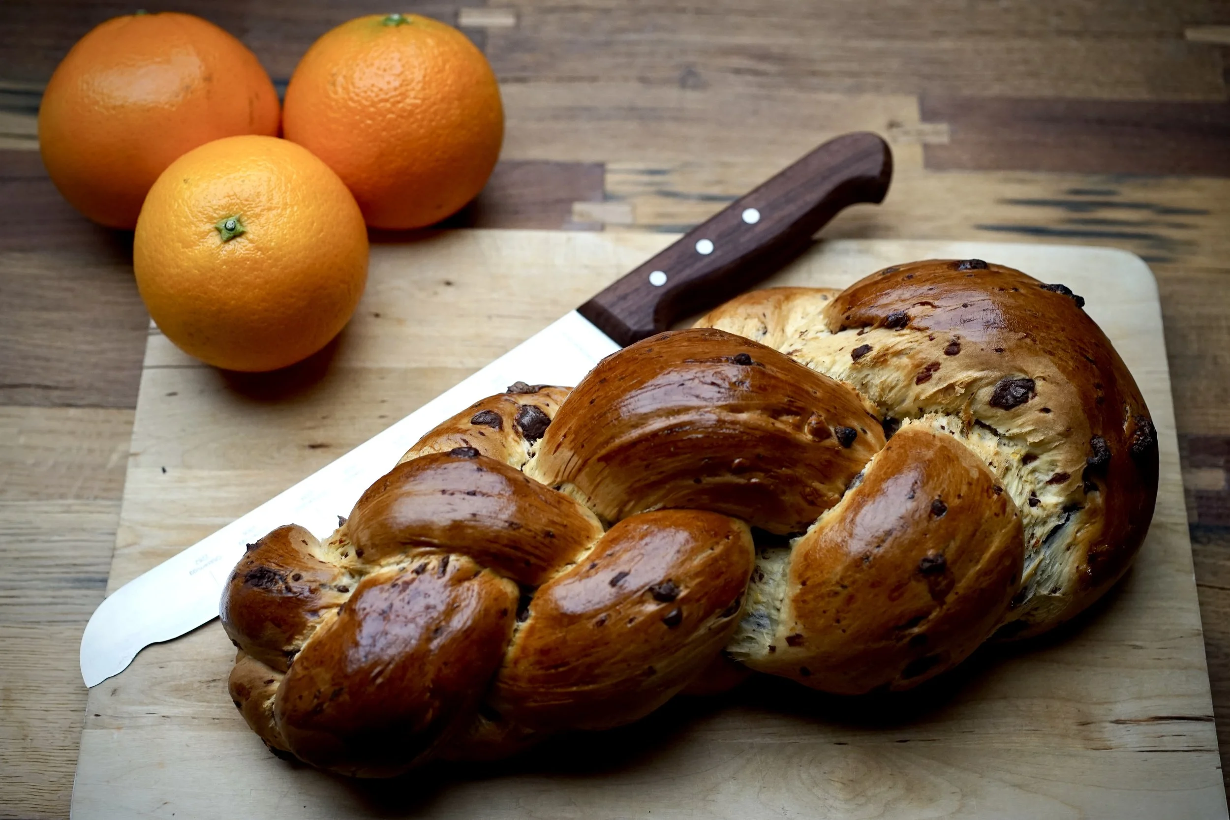 Zopf à l'orange