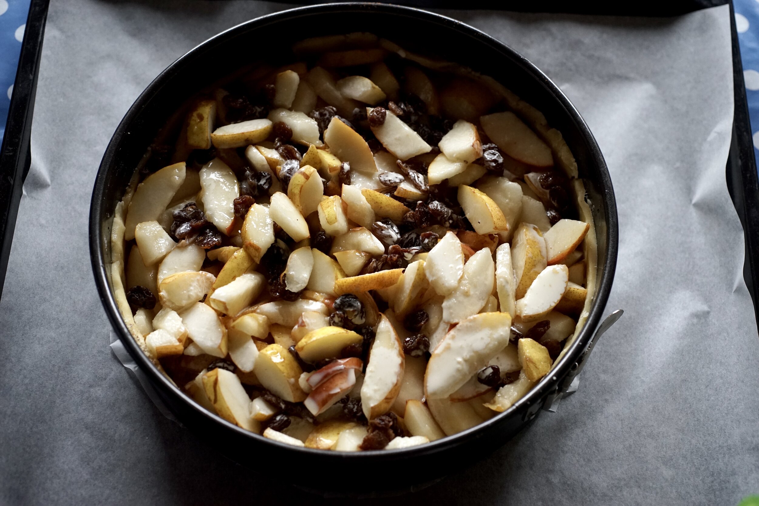 Tarte aux Poires à la Genevoise