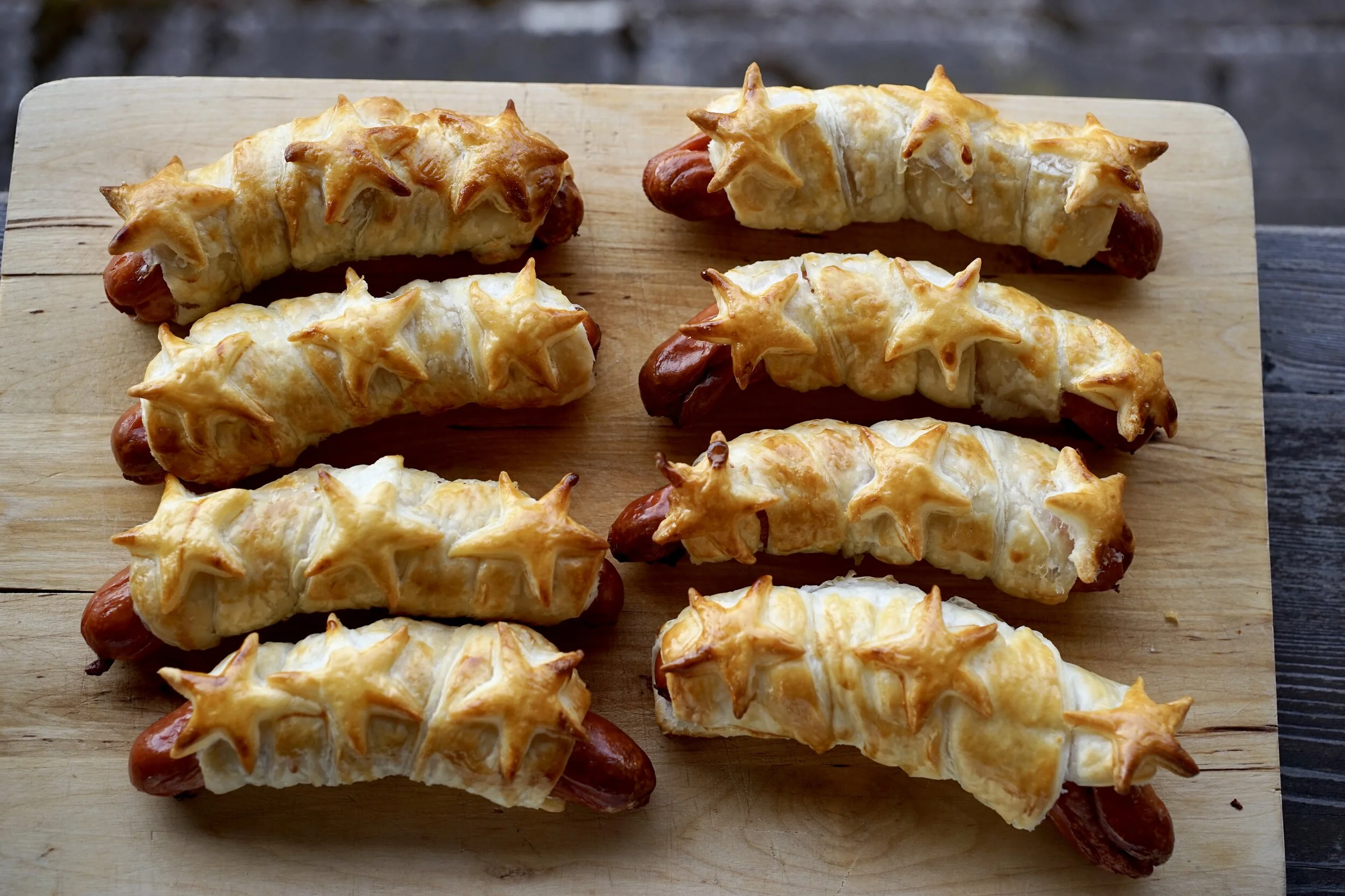 Wienerli im Teig