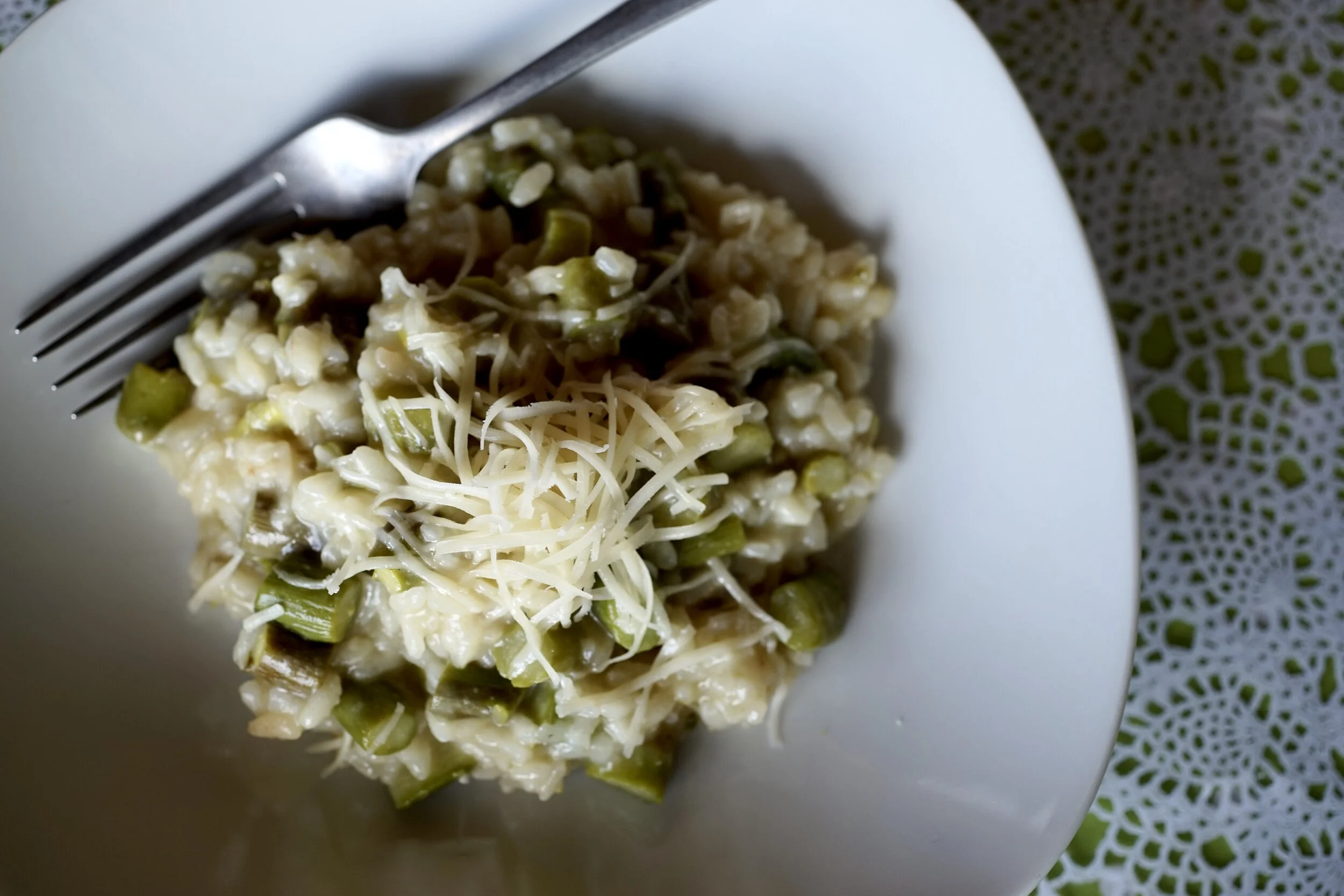 Spargelrisotto