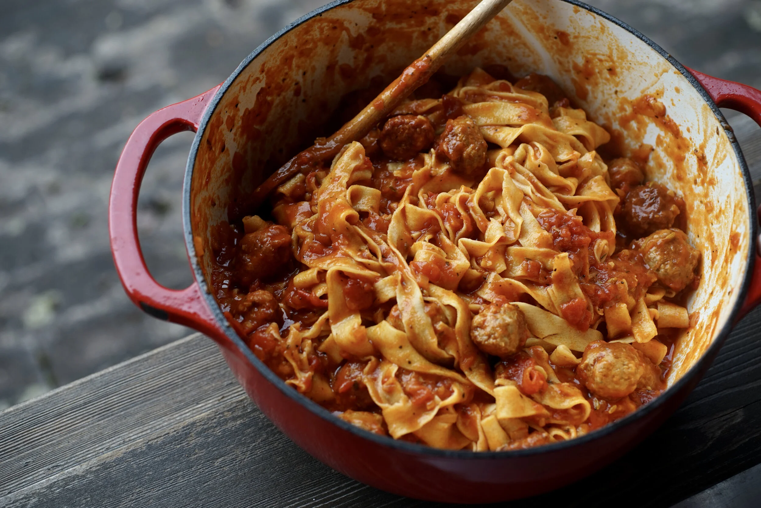 Sam's Sausage Meatball Sauce