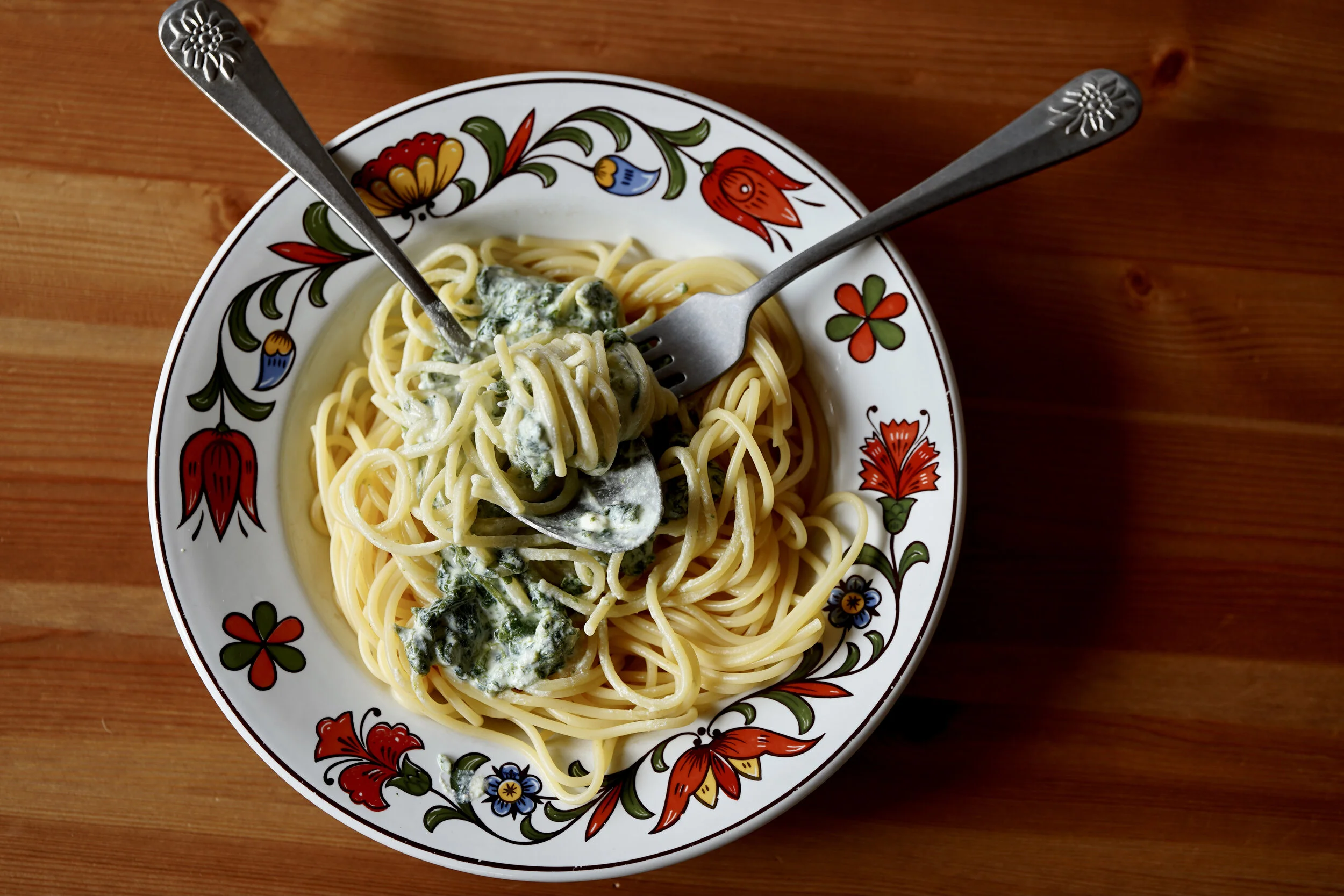 Schabziger Spaghetti