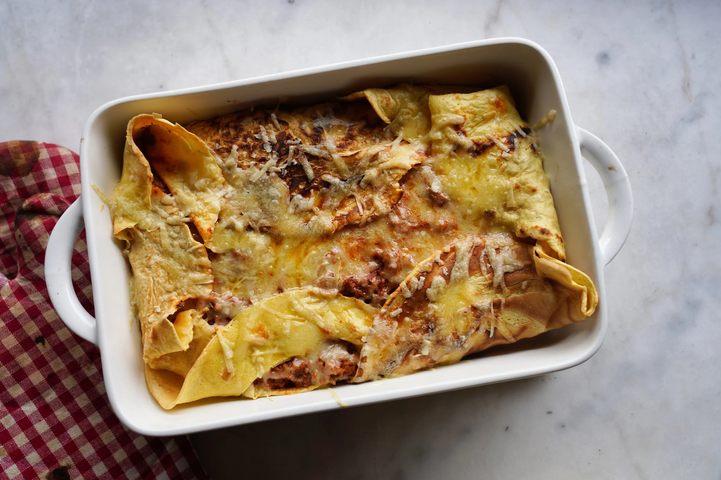 Omeletten à la Bolognese from Das Butter Buch