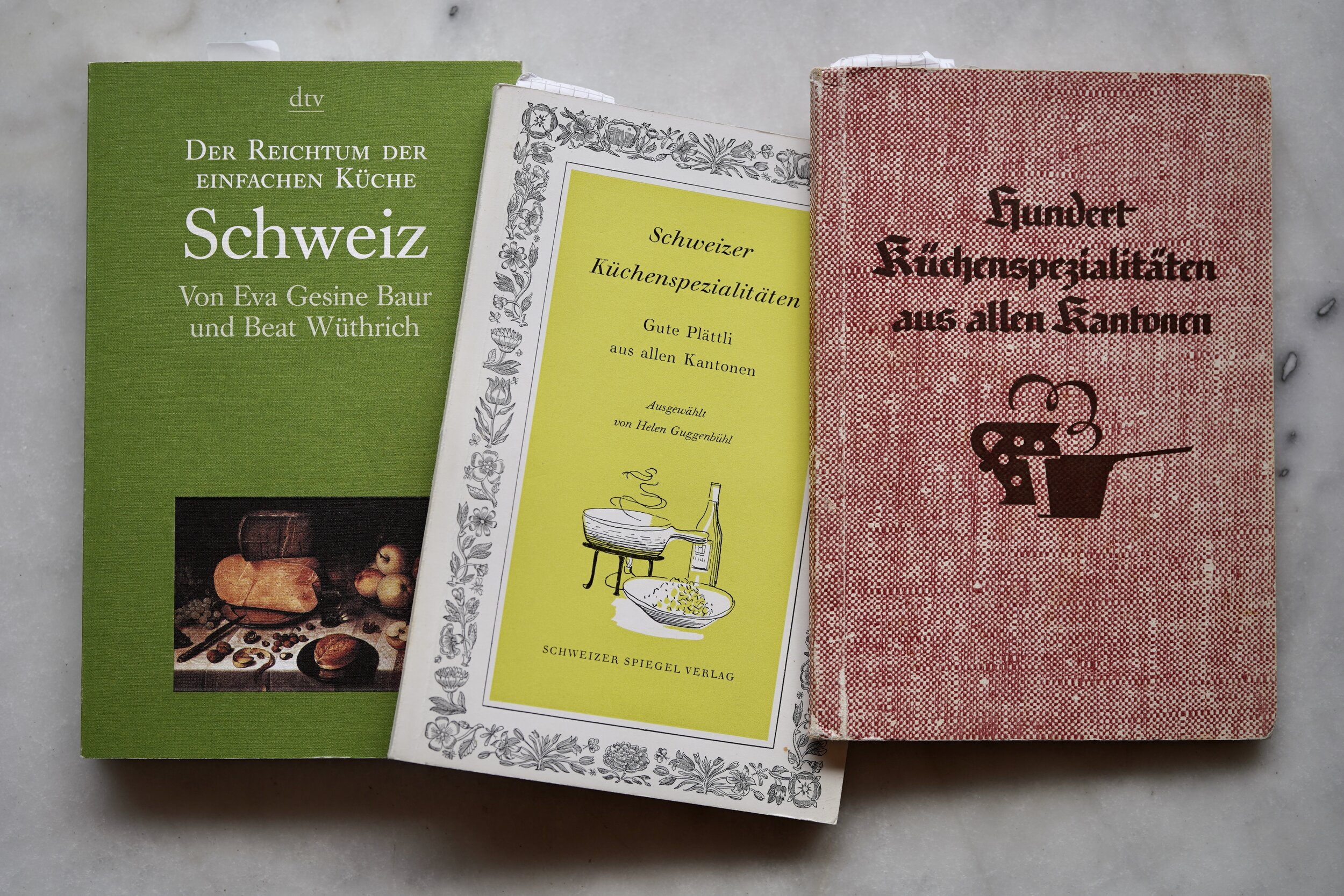 Swiss Cookbooks and Culinary Resources