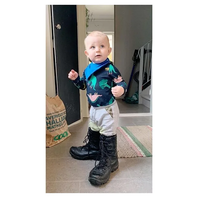 Son, walk a mile in my shoes and you&rsquo;ll get it.
Ok dad.