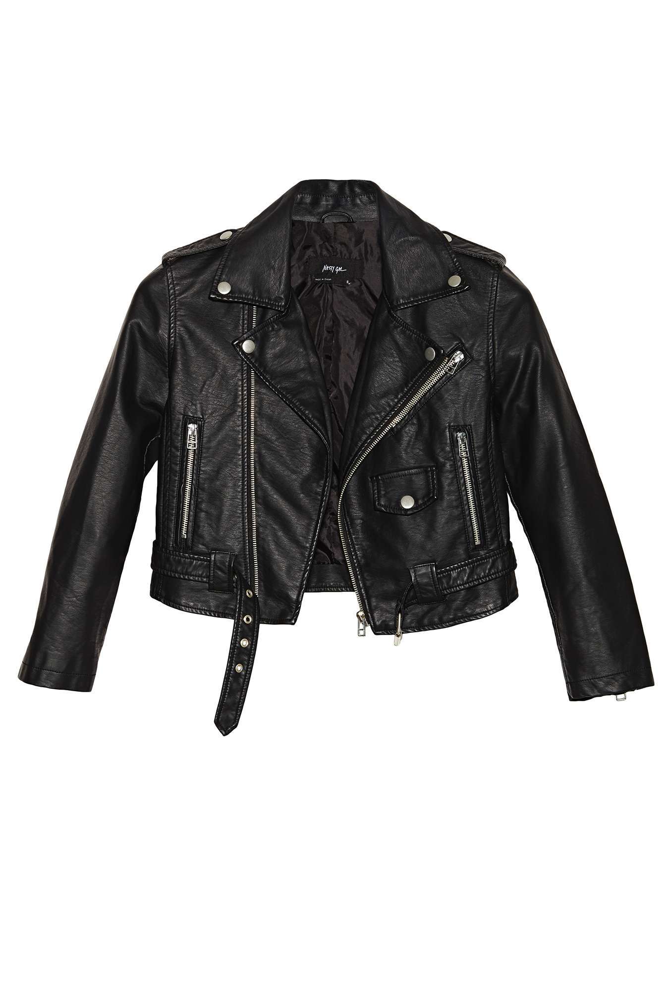 Nasty Gal Moto Zip Crop Jacket