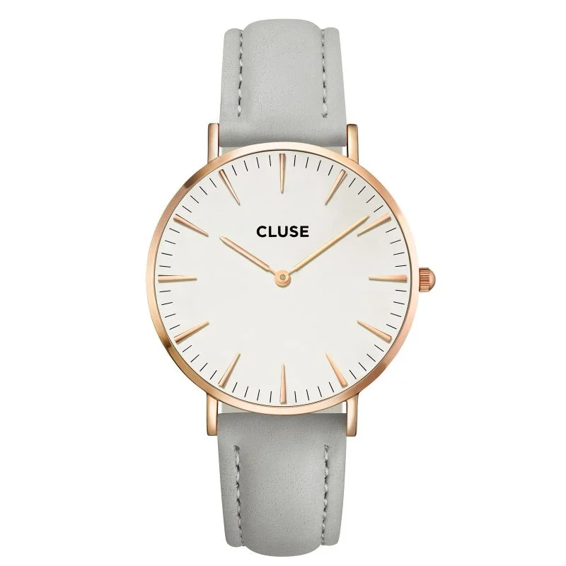 CLUSE LA BOHÈME — ROSE GOLD WHITE/GREY