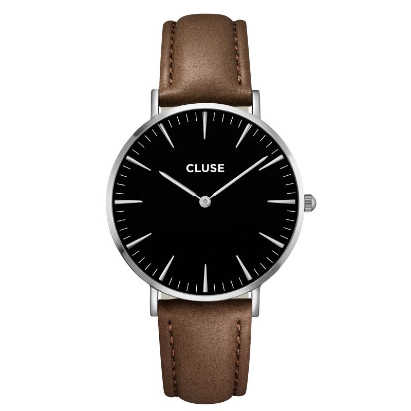 CLUSE LA BOHÈME — SILVER BLACK/BROWN