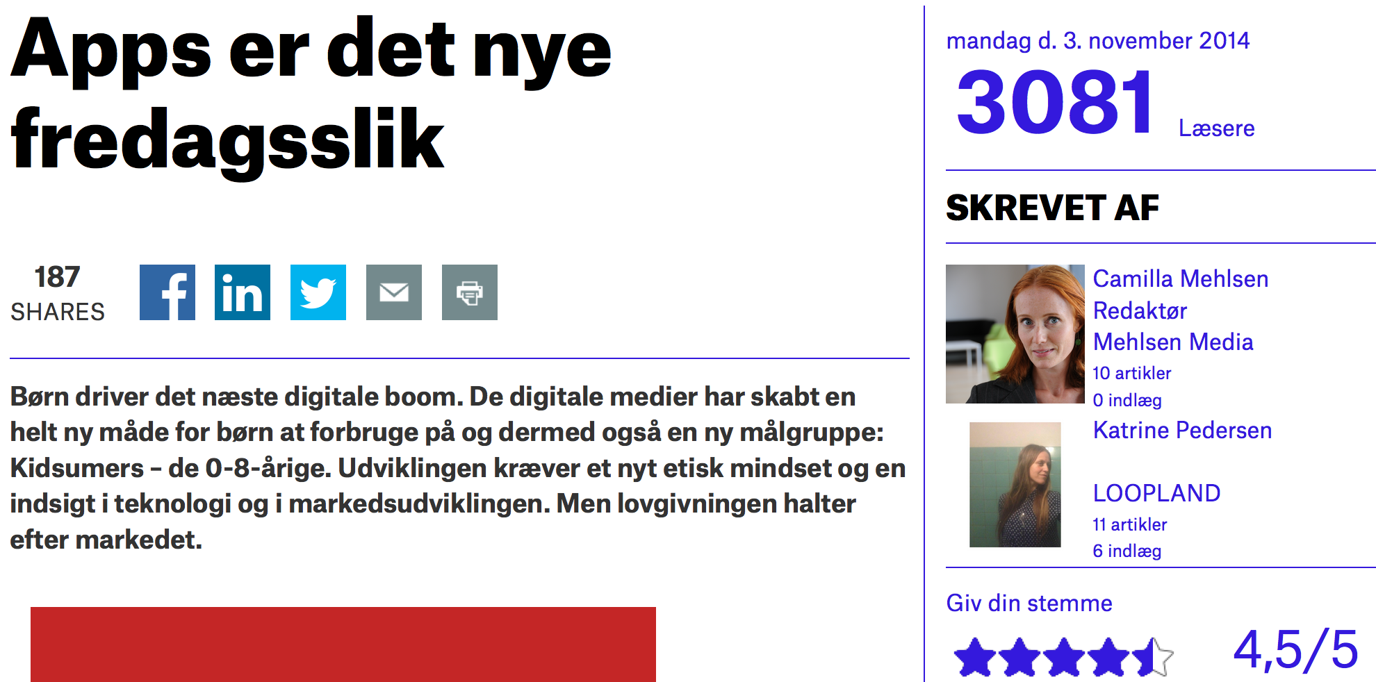 Børn driver det digitale boom
