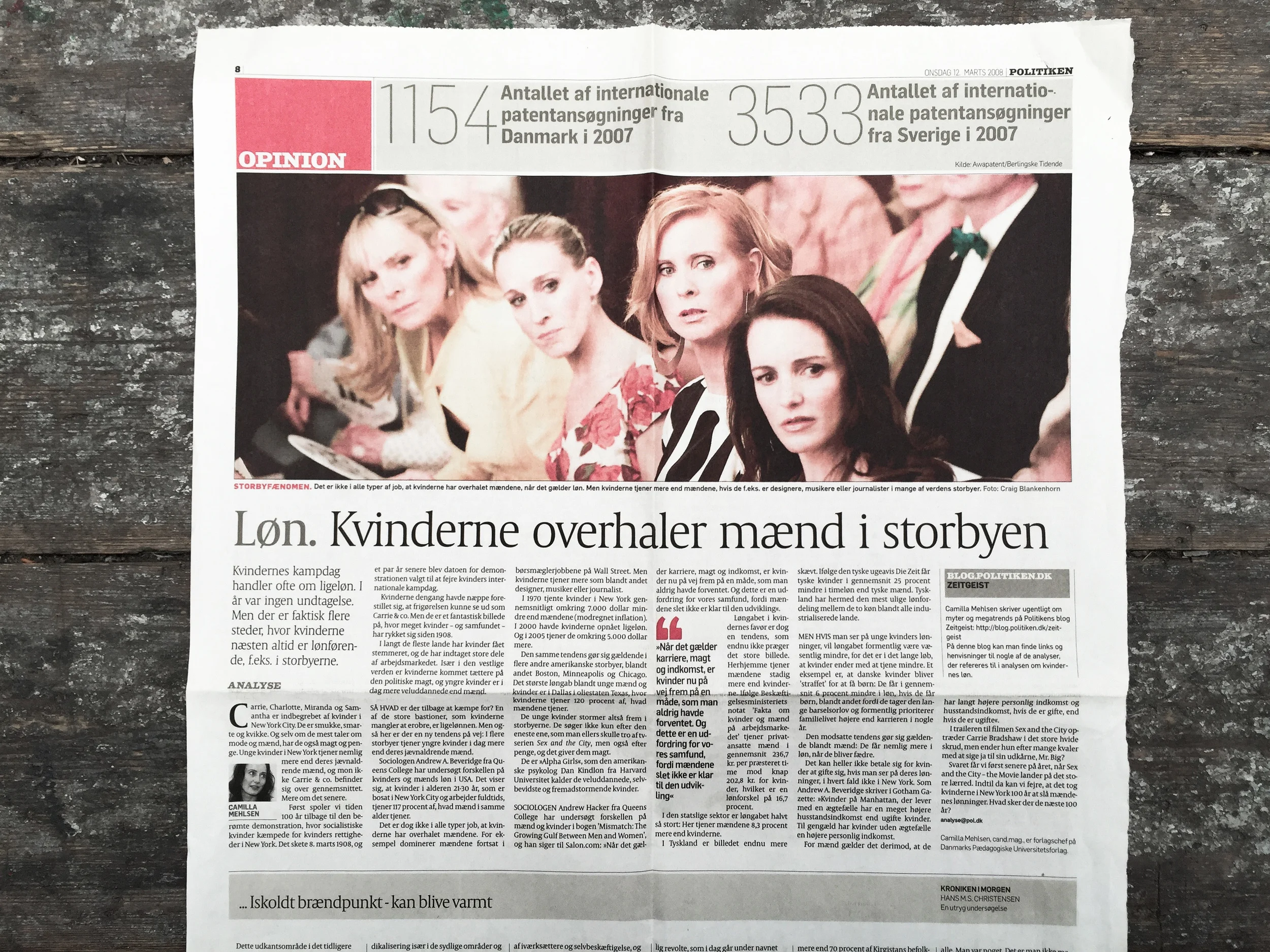 Kvinder overhaler mænd i storbyen