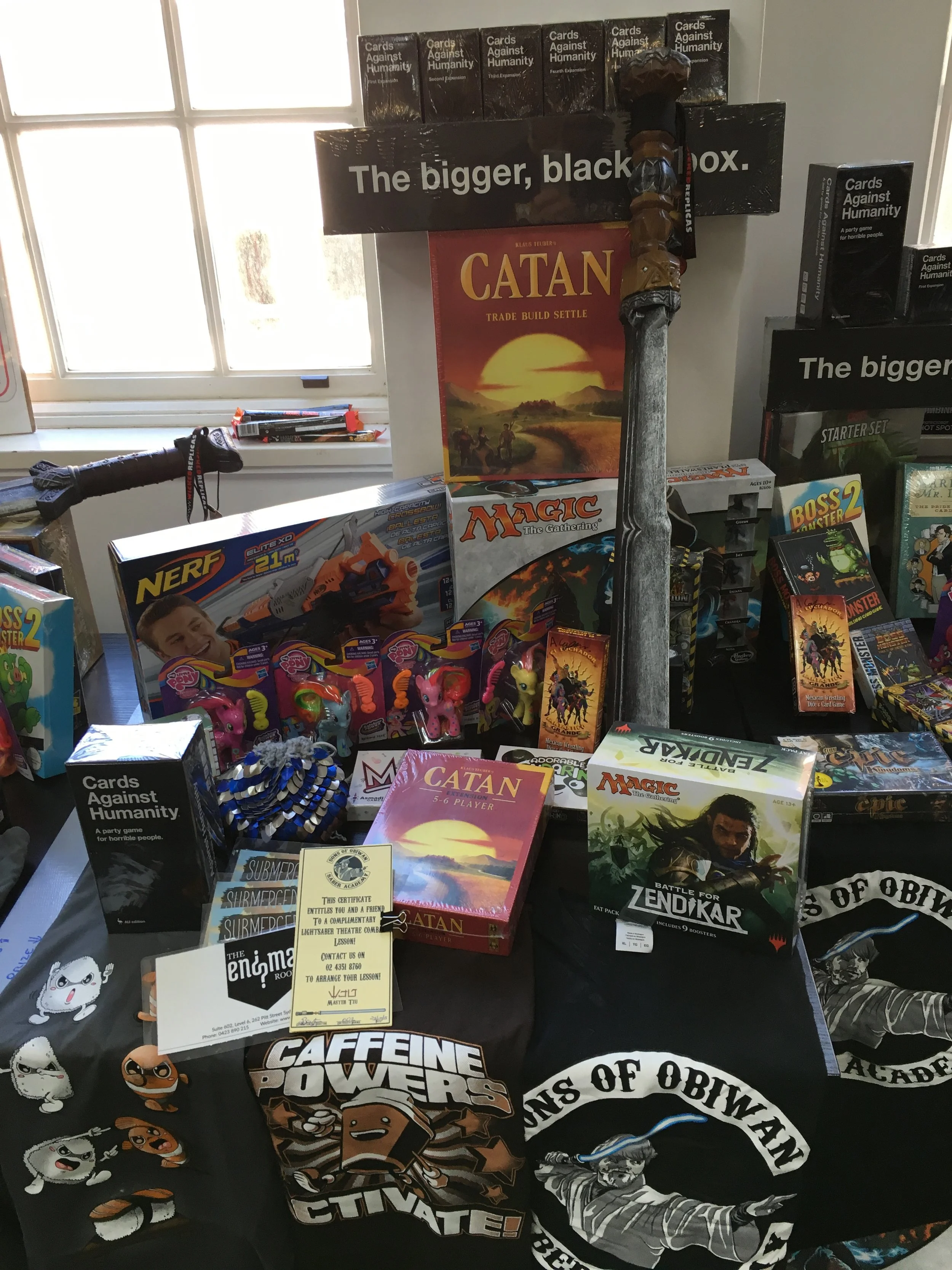 Above: 2nd Place Prize Pack