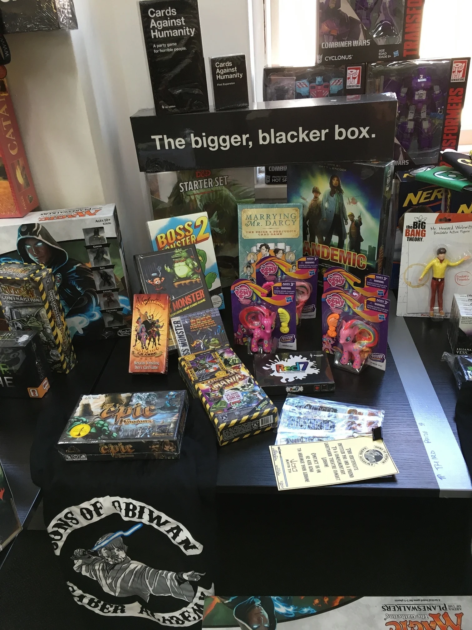 Above: 3rd Place Prize Pack