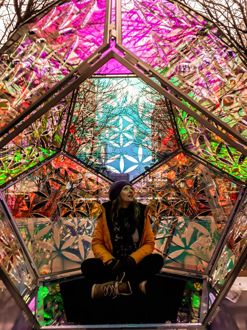 Dazzling Dodecahedron during daytime
