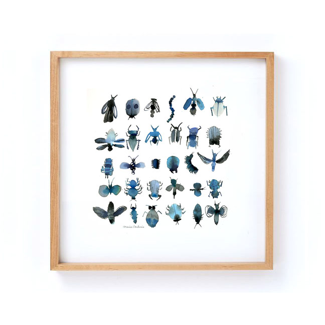 more quirky bugs framed.jpg