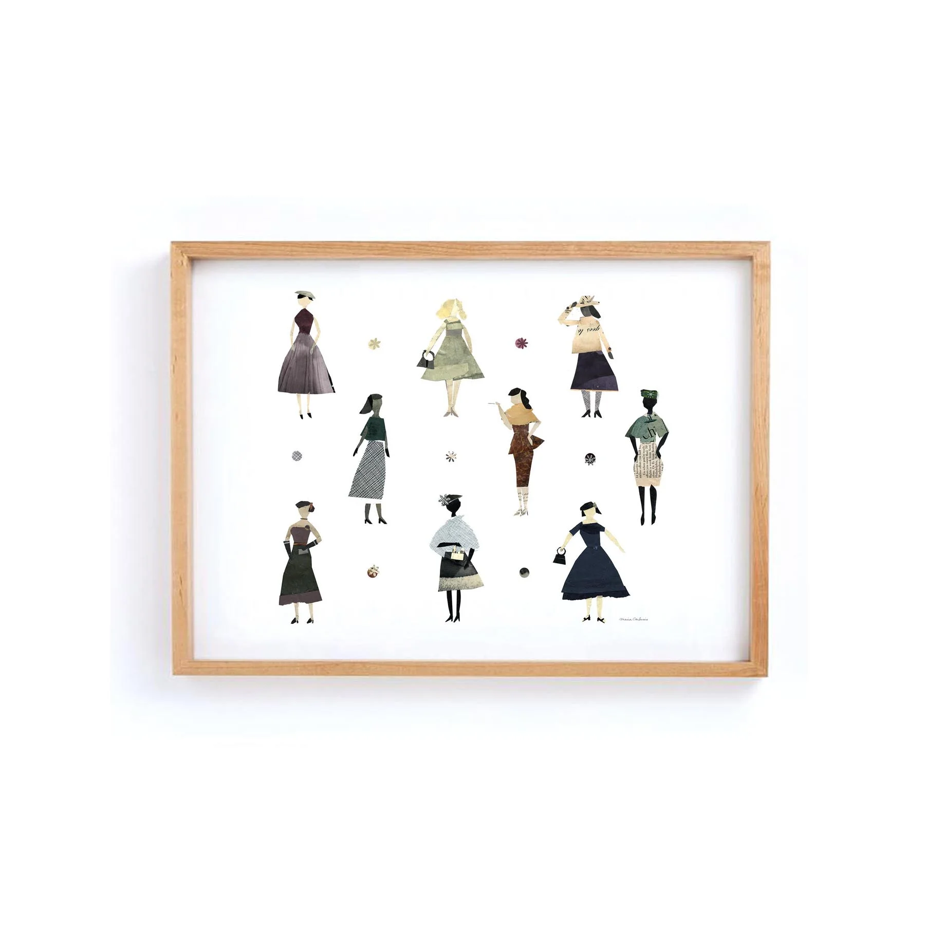 dress up ladies framed.jpg