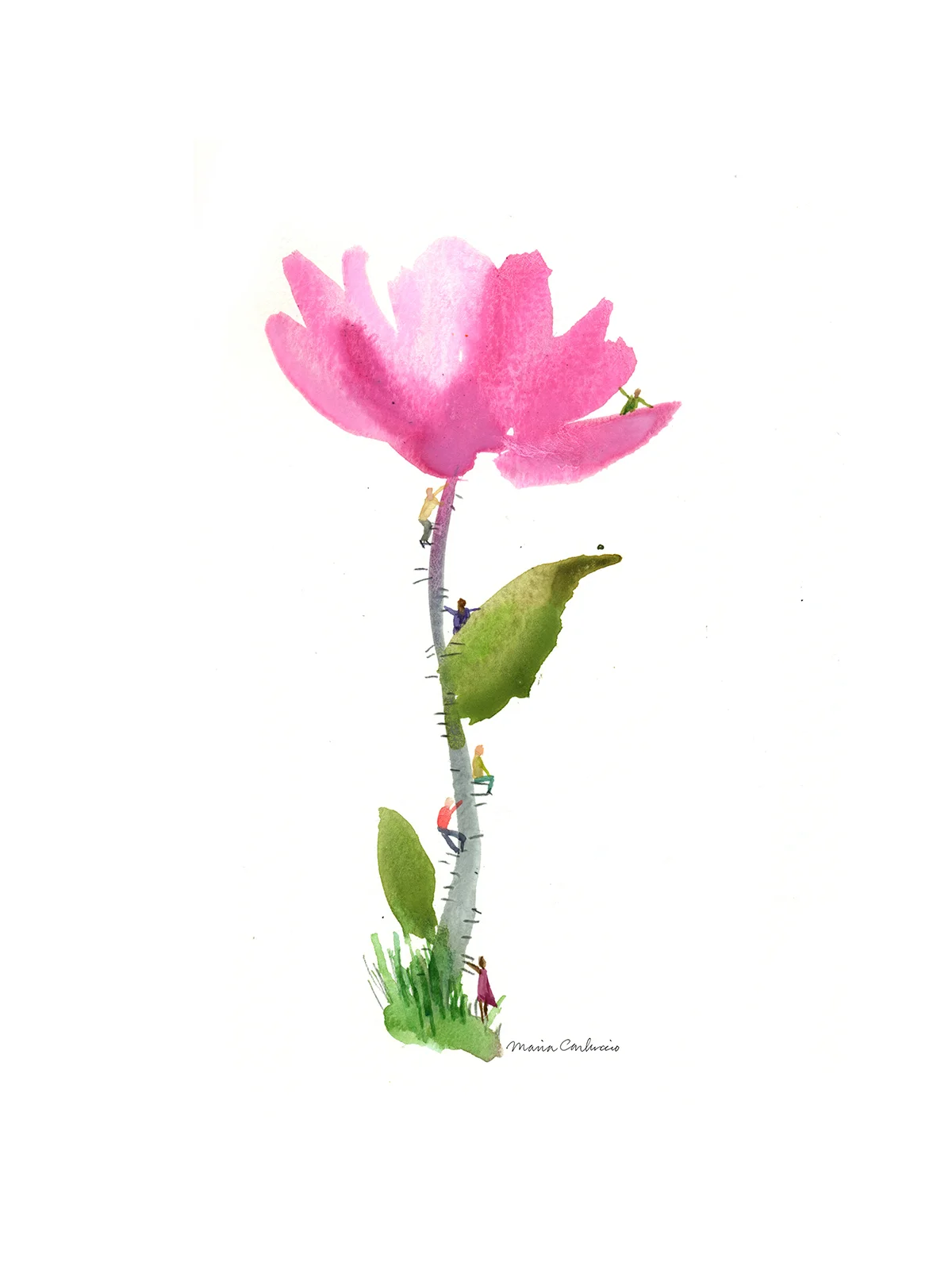 Tiny poeple on Flower_100_shop.jpg