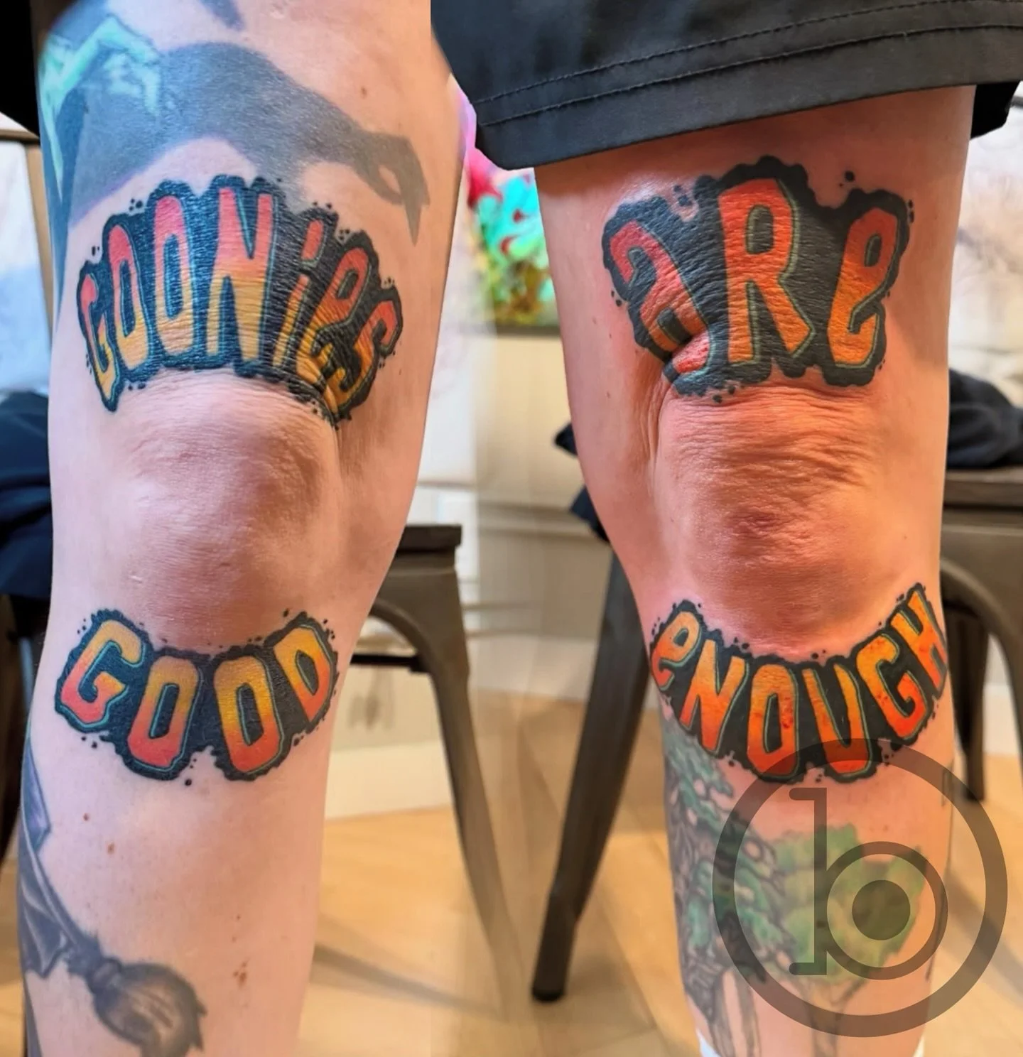 By resident artist @slotapop 
➖➖➖➖➖➖➖➖➖➖➖➖➖➖➖➖➖
Blueprint Gallery
138 Russell St
 Hadley MA 01035
📱(413)-387-0221 
WALK-INS WELCOME 
🕸️ www.blueprintgallery.com 🕸️
.
.
.
.
.
.
.
.
.
#goonies#gooniestattoo#colortattoo#kneetattoo#westernmasstattoo#w