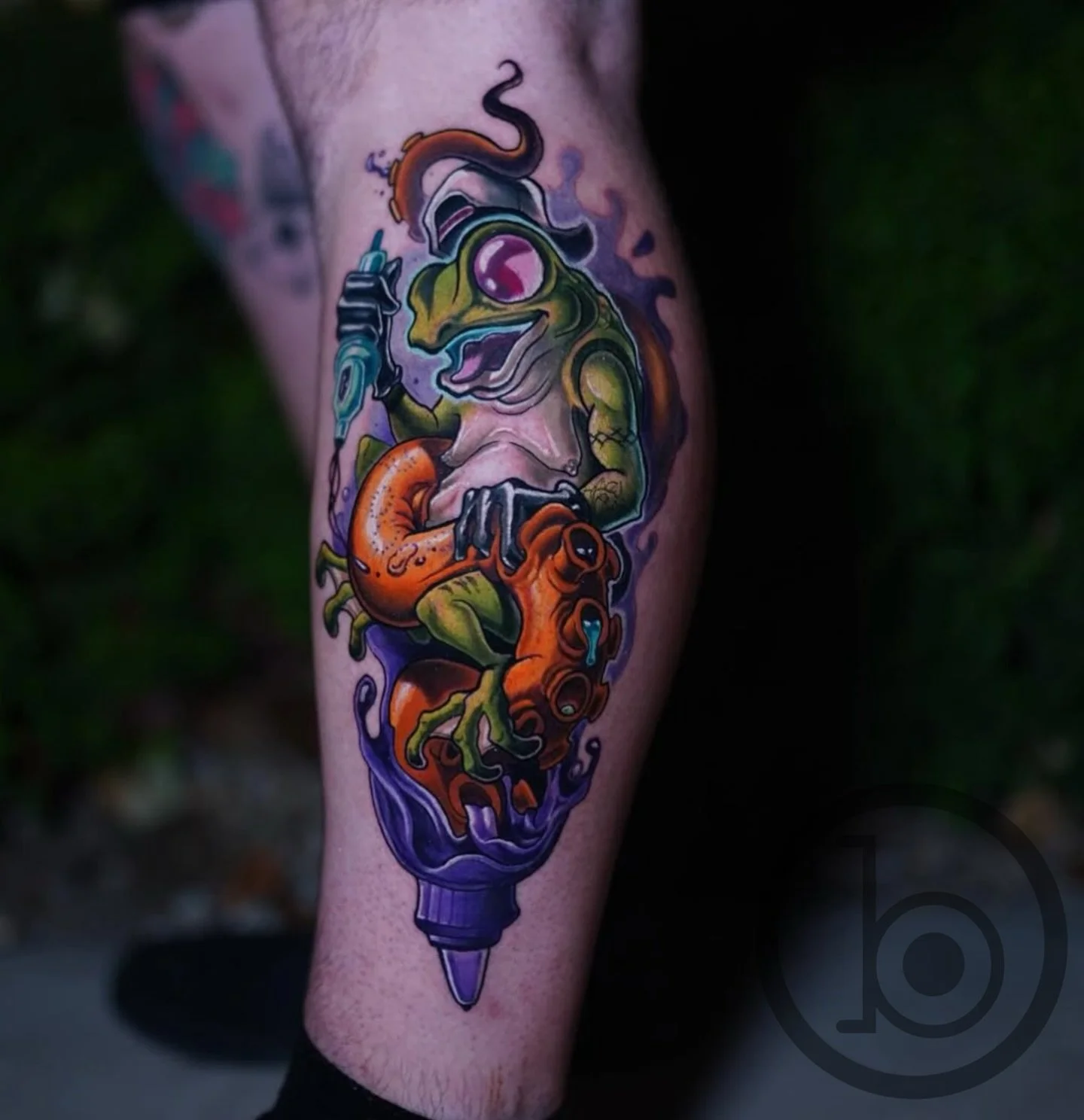 By resident artist @oldmanfisk 
➖➖➖➖➖➖➖➖➖➖➖➖➖➖➖➖➖
Blueprint Gallery
138 Russell St
 Hadley MA 01035
📱(413)-387-0221 
WALK-INS WELCOME 
🕸️ www.blueprintgallery.com 🕸️
.
.
.
.
.
.
.
.
.
#tattoo#colortattoo#frogtattoo#glowingtattoo#westernmasstattoo#