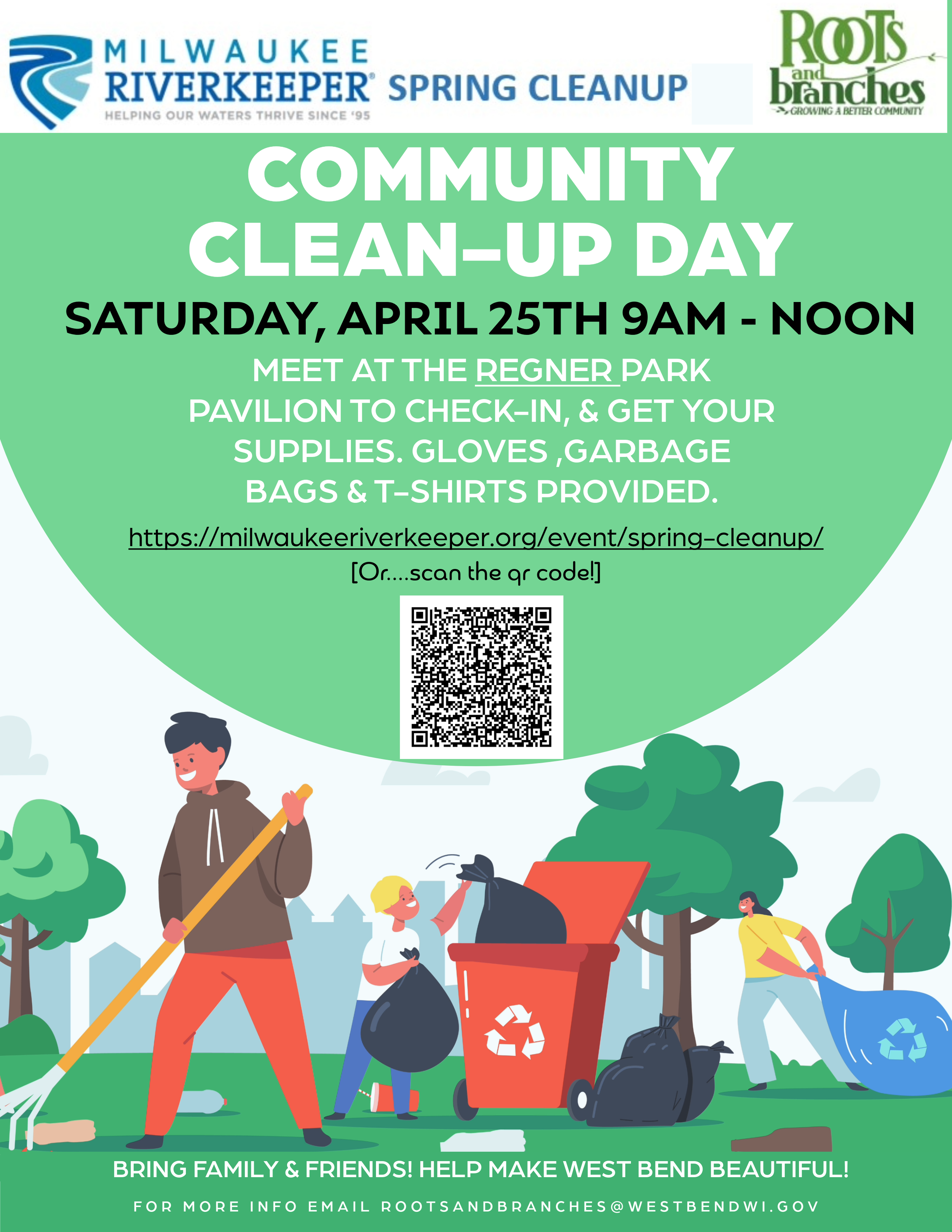 31st Annual Milwaukee RiverKeeper Spring Clean-Up  