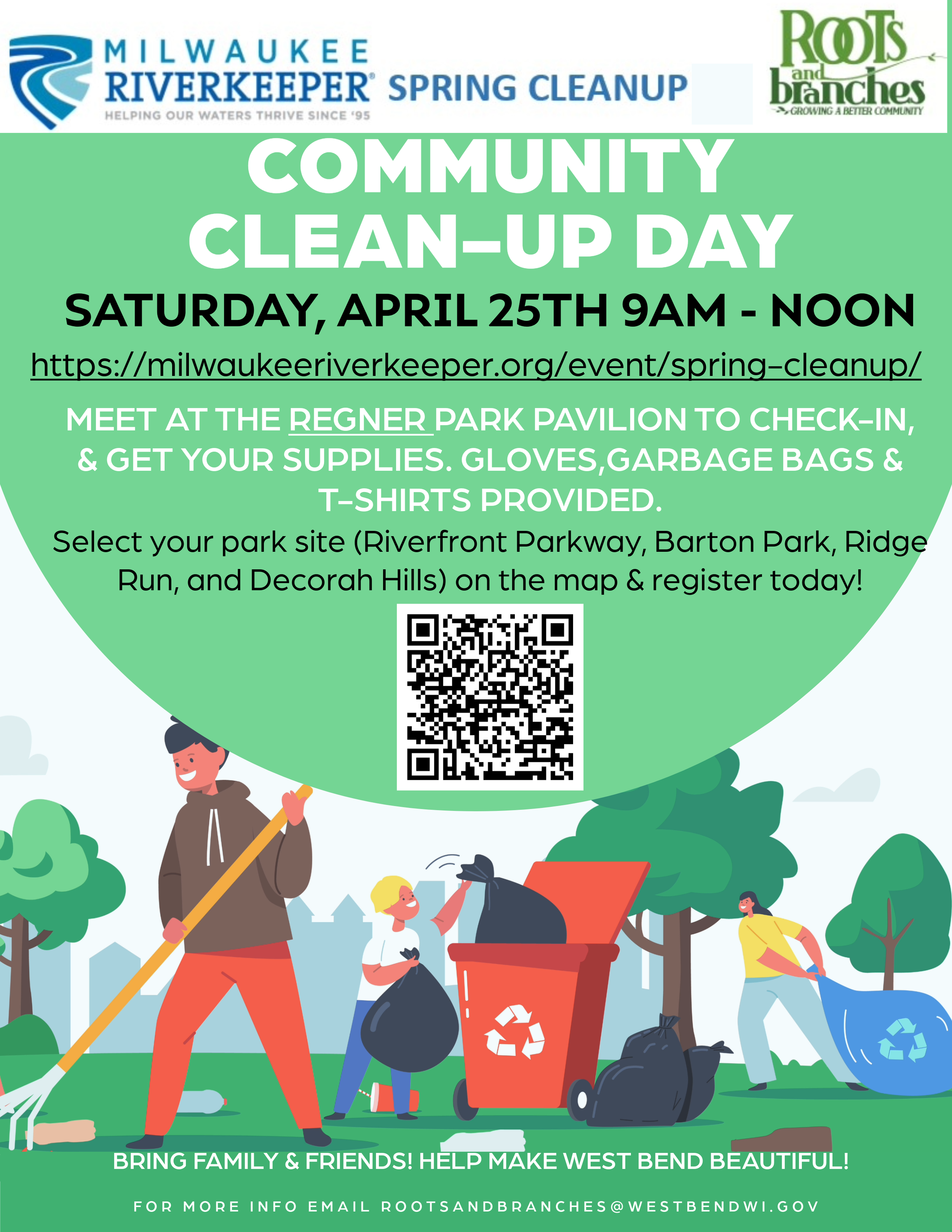 31st Annual Milwaukee RiverKeeper Spring Clean-Up  