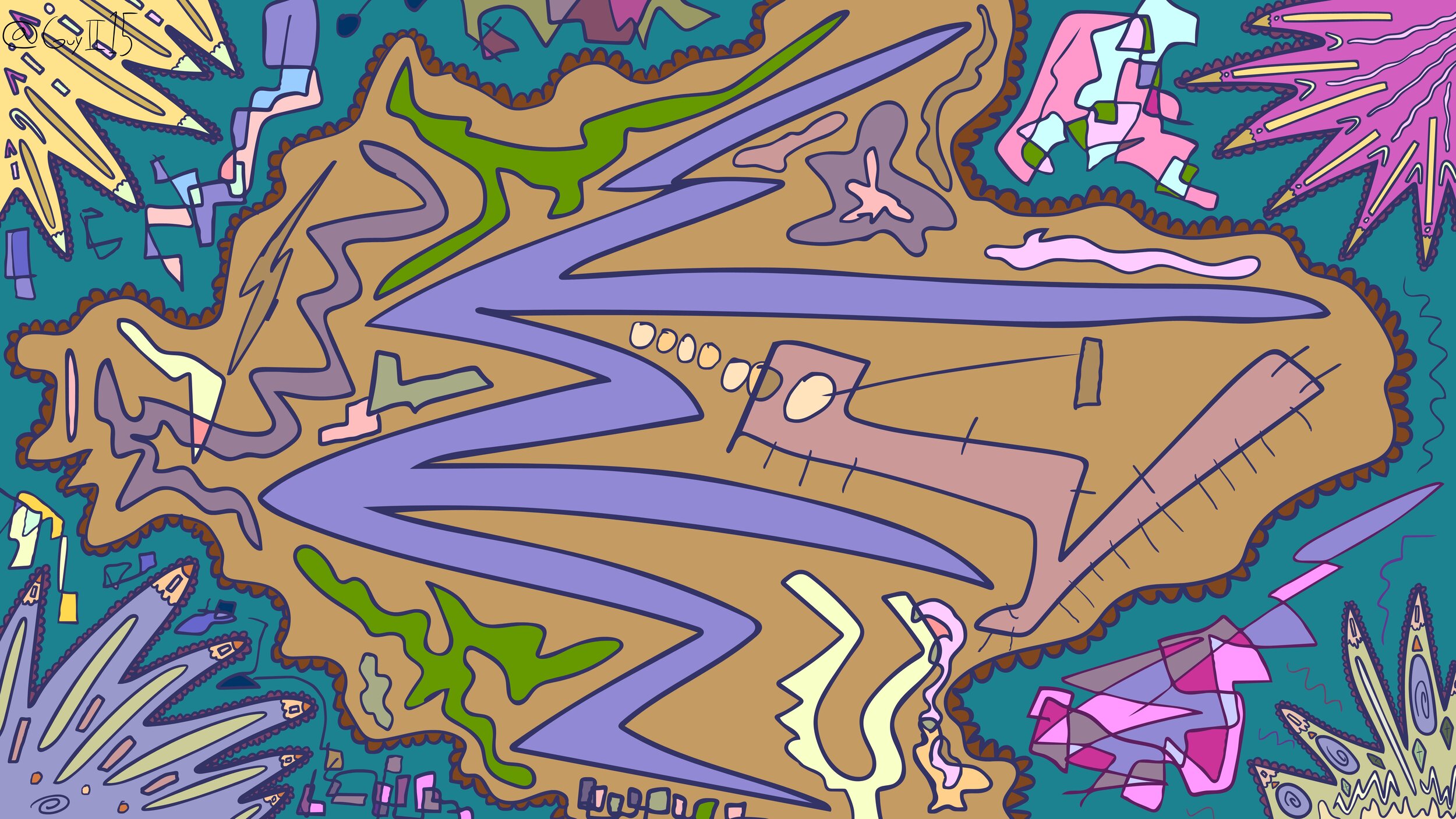 Land of Toons: Funny Hoo Hoo Man background 19