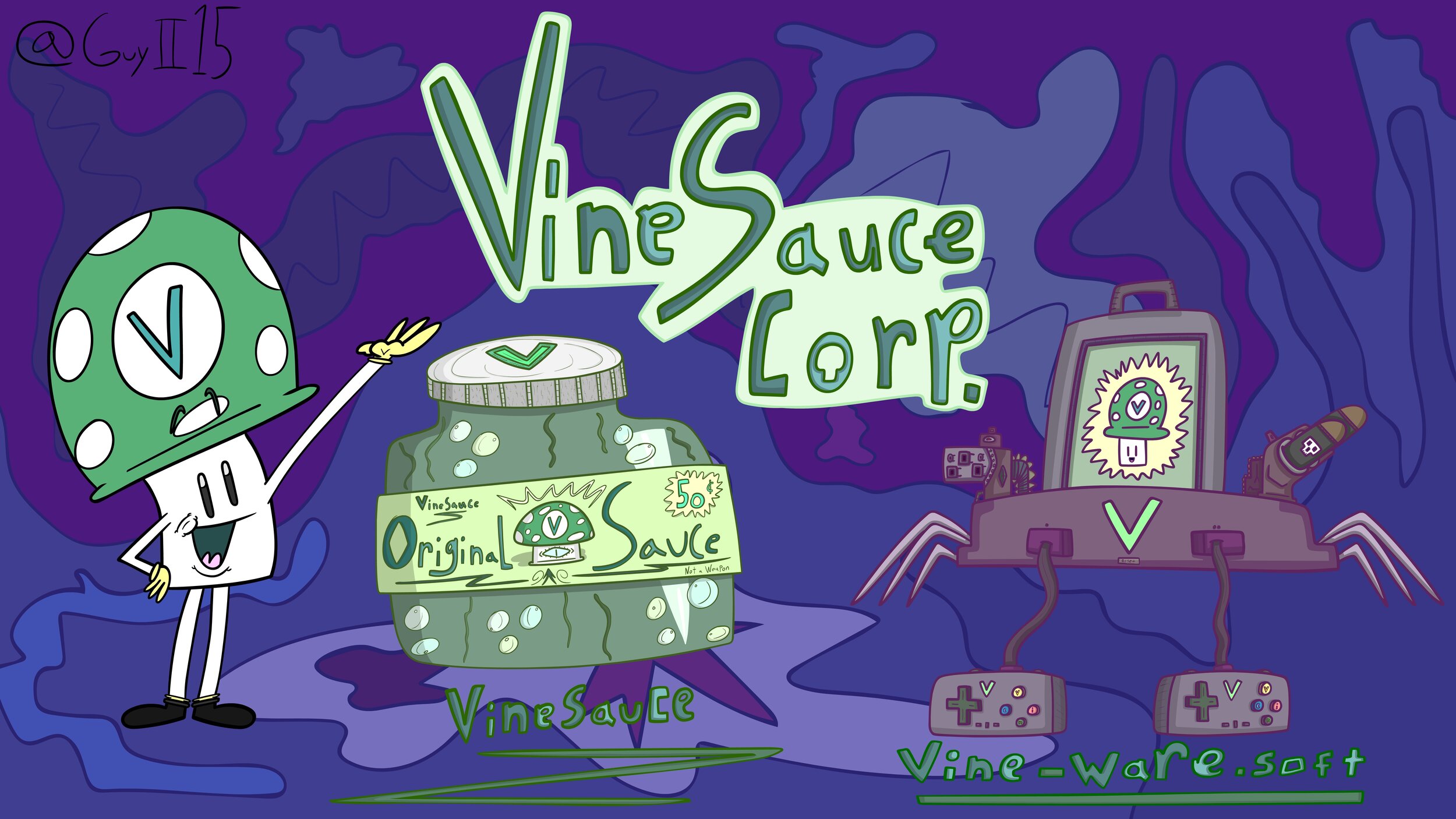 Funny Hoo Hoo Man end title card