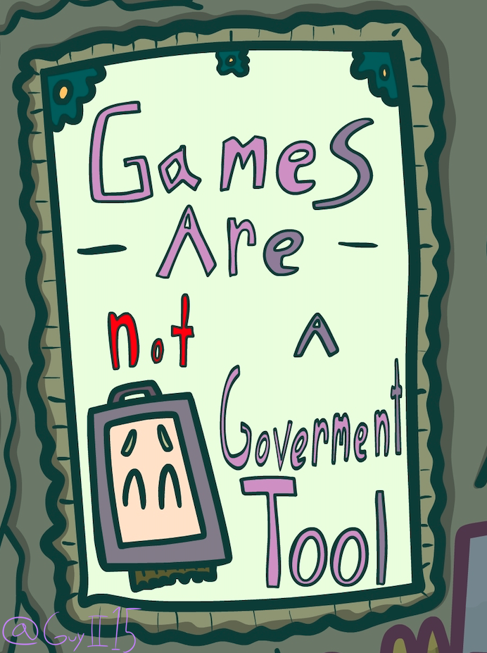 Videogame Propaganda Poster 1