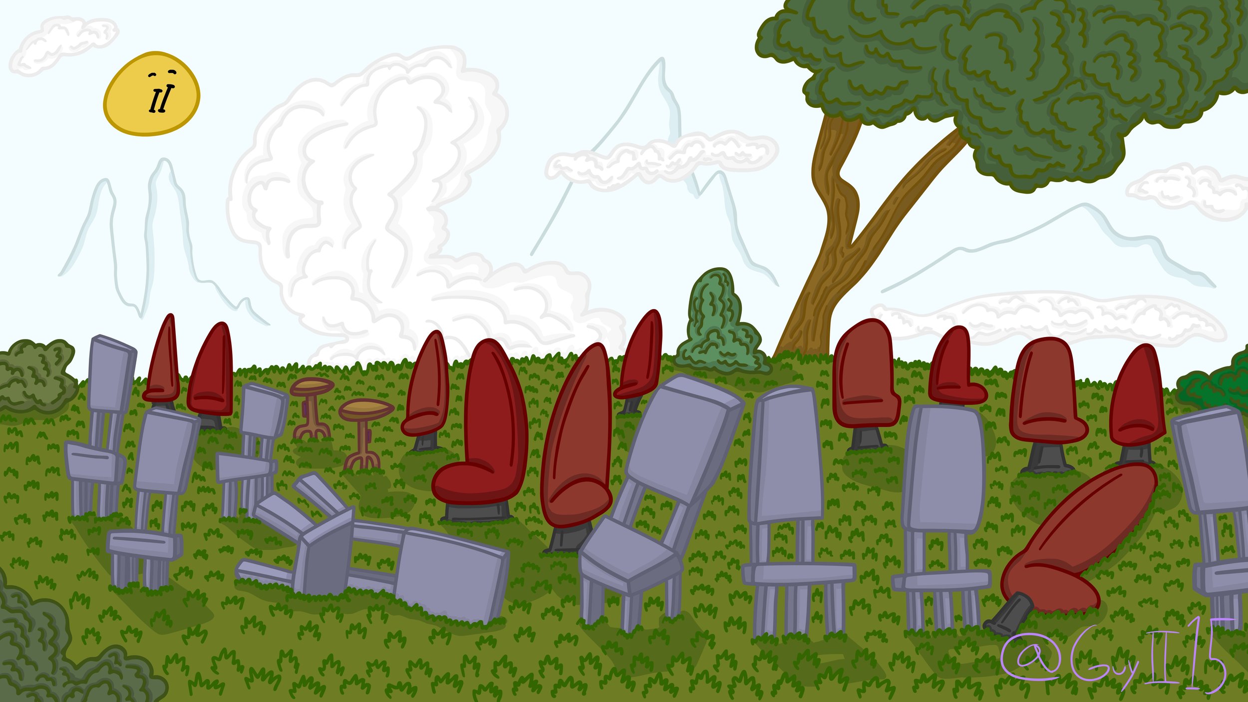 Land of Toons: Political Cartoon (bg.8)