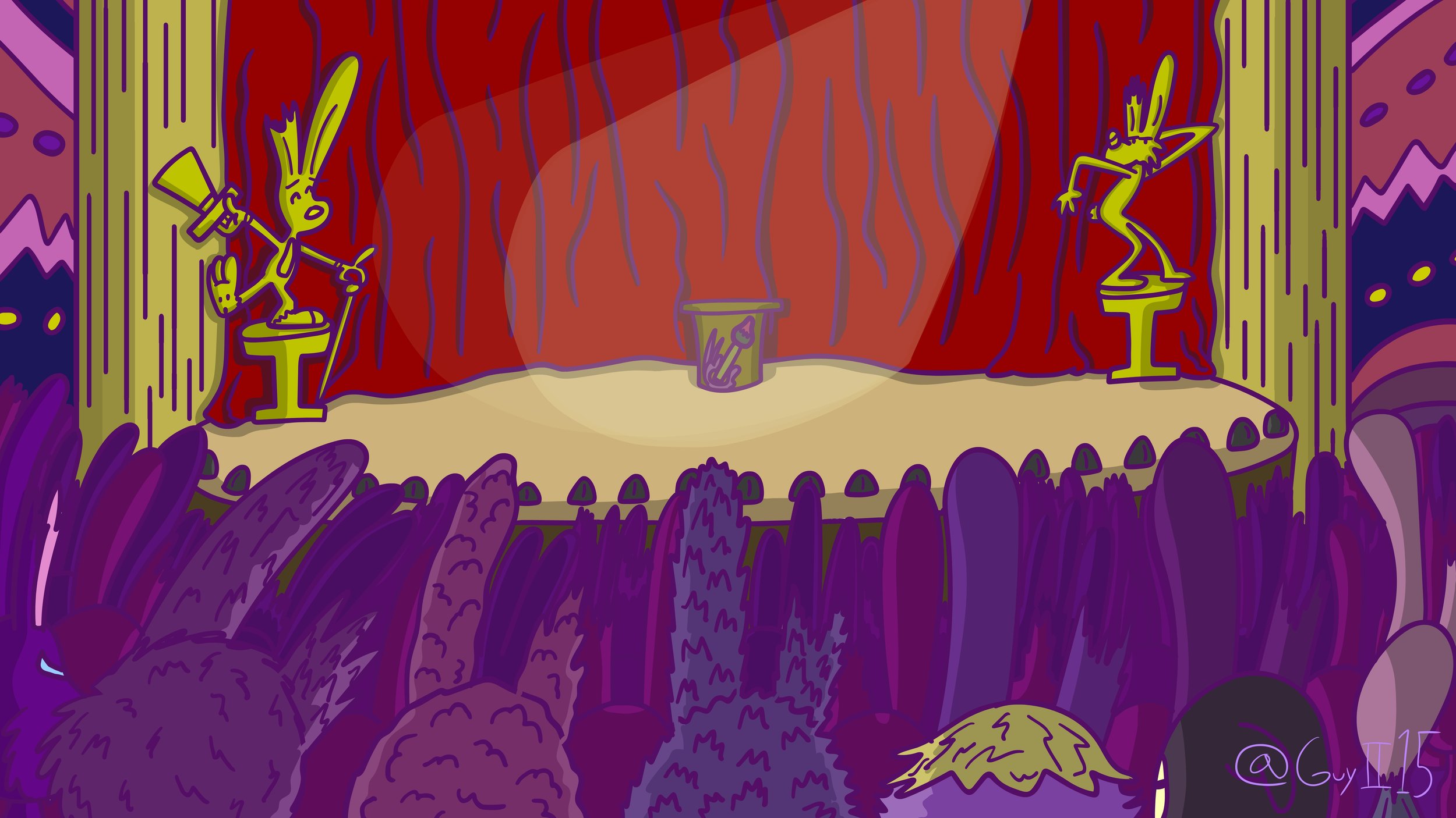 Land of Toons: The Artist Struggle (bg.18)