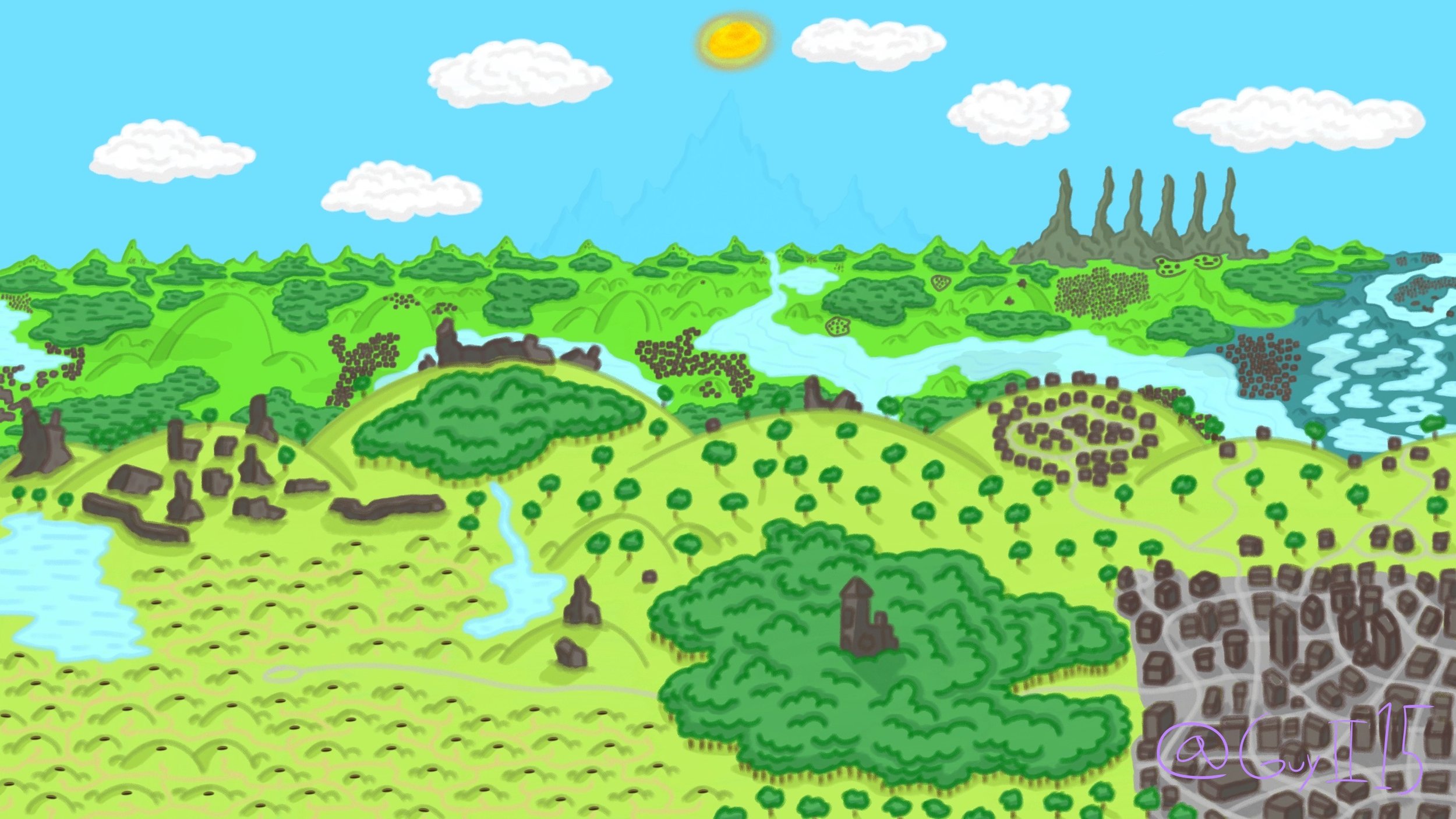 Land of Toons: Handy Pal Ad (Bg.3)