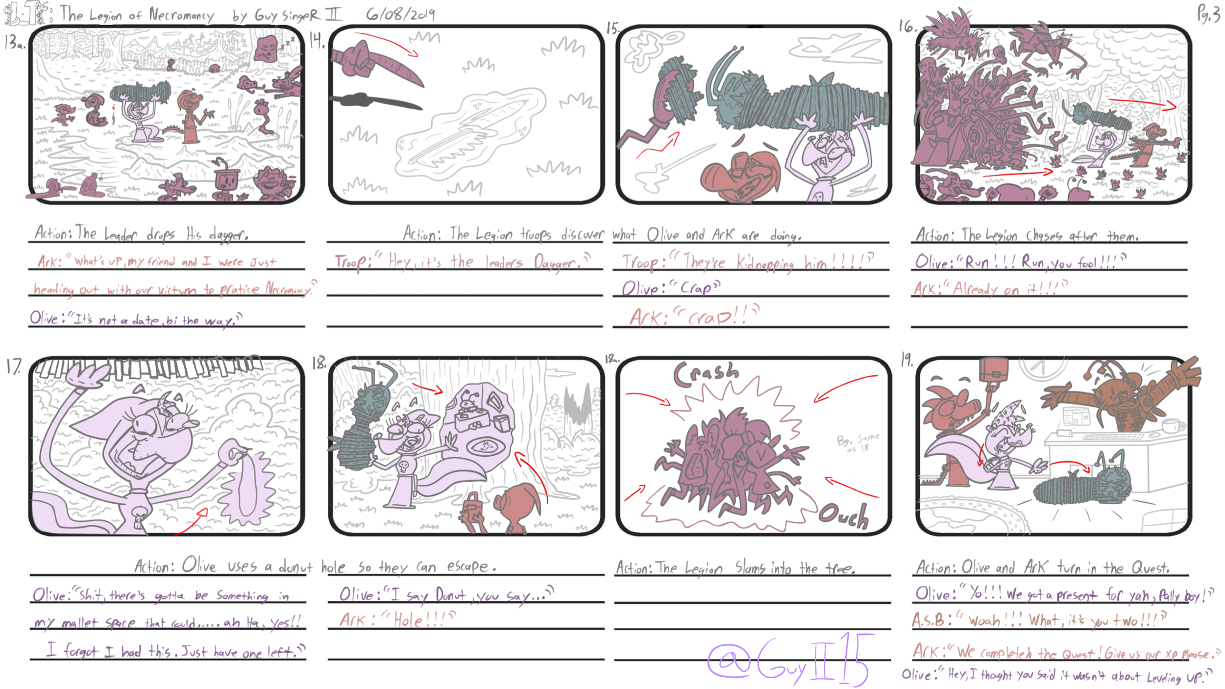 Land of Toons: The Legion of Necromancy (pg.3)
