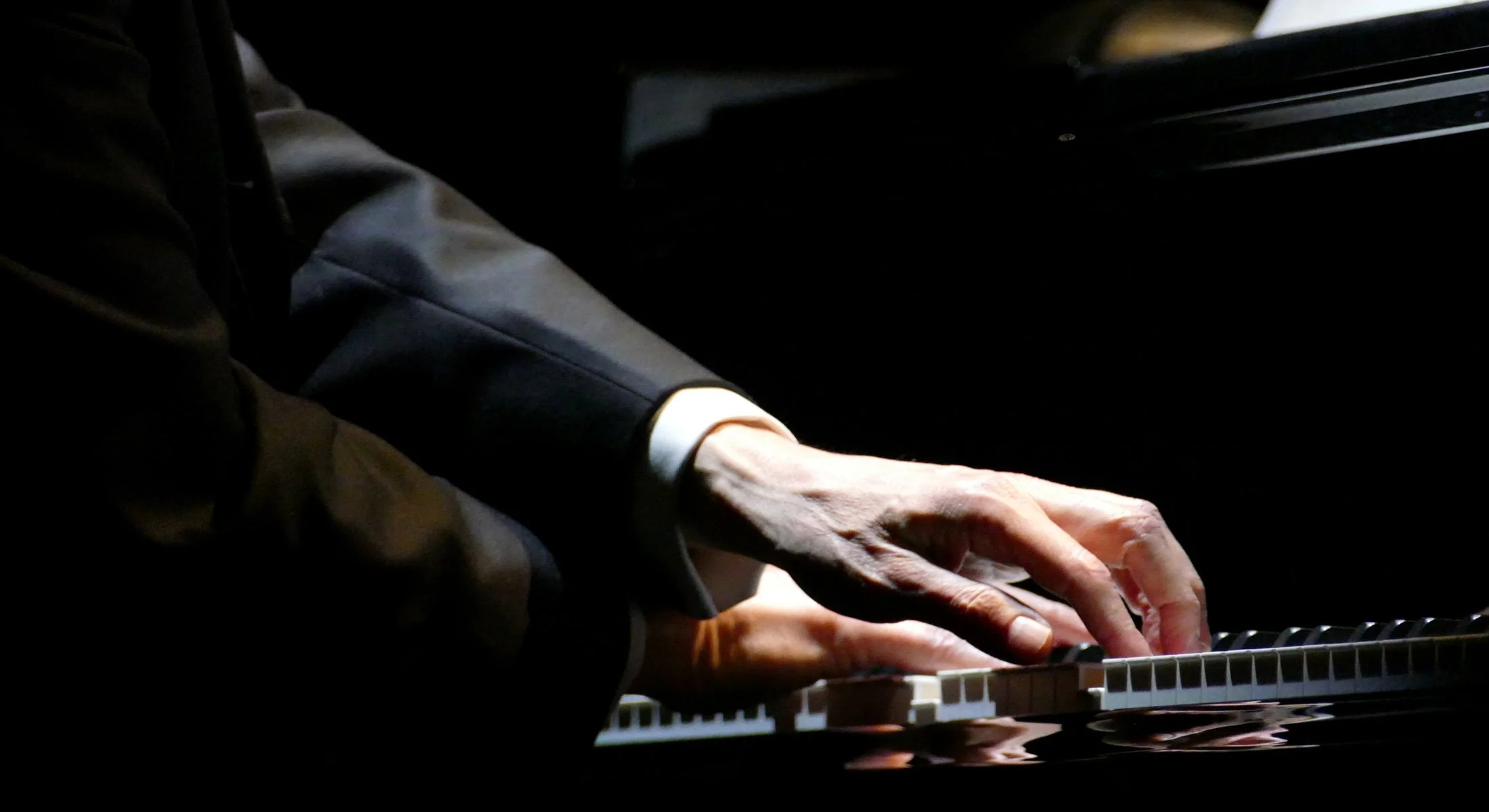 Hands of Bruce Levingston on the piano keyboard.jpg