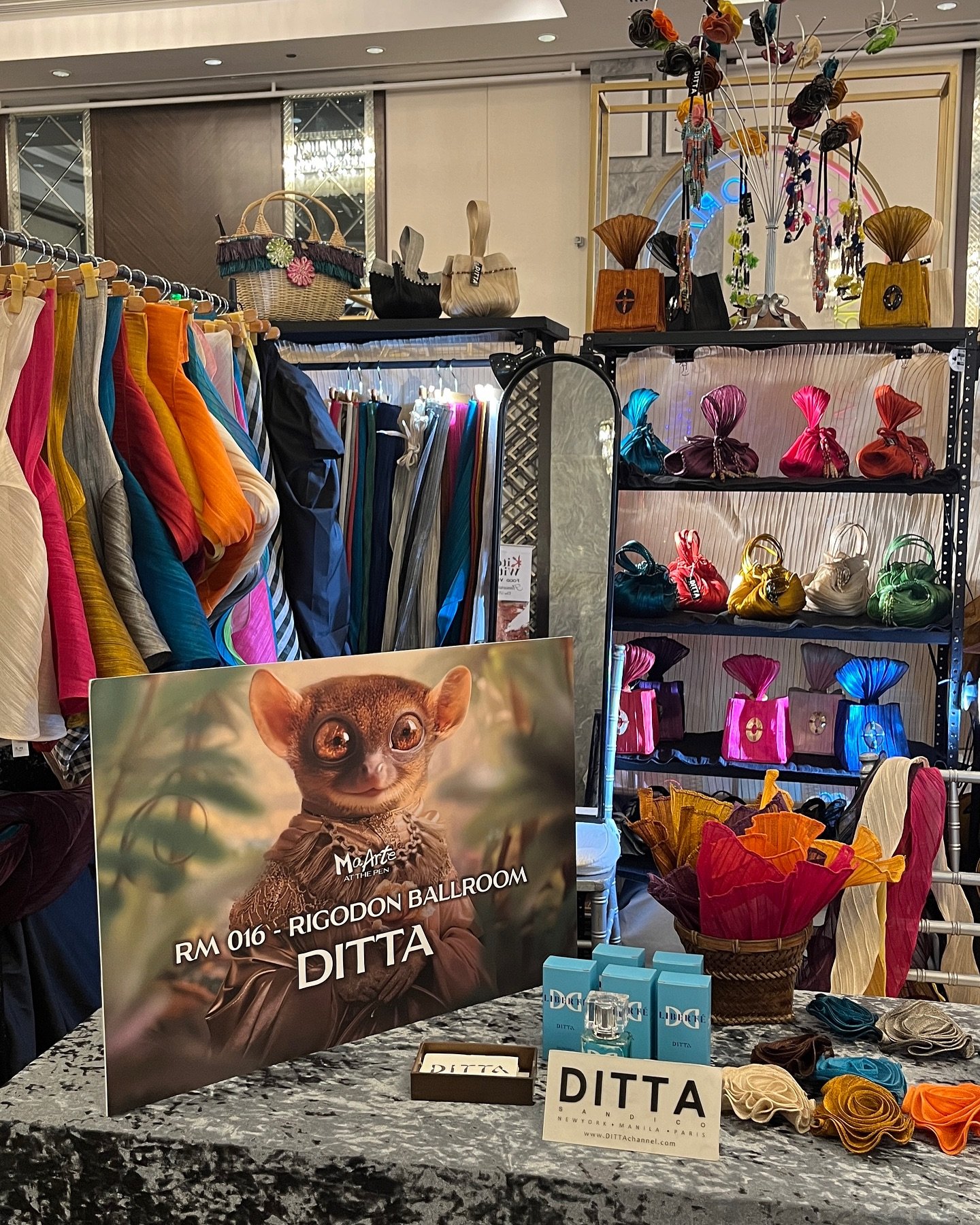 Day 1 of MaArte Fair!
&mdash;
Treat yourself to some FAB FINDS! Find your next favorite #DITTA piece in RM 016, where fab finds and unique treasures await! Shop with us and discover pieces that stand out! 

📍 The Peninsula Manila, RM 016 Rigodon Bal
